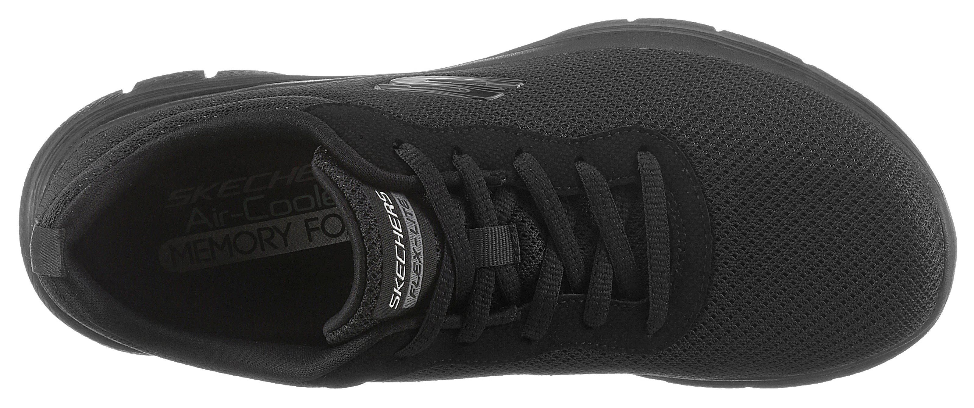 Sneaker mit Foam BRILLINAT schwarz VIEW FLEX Skechers Memory APPEAL Air-Cooled Ausstattung 4.0
