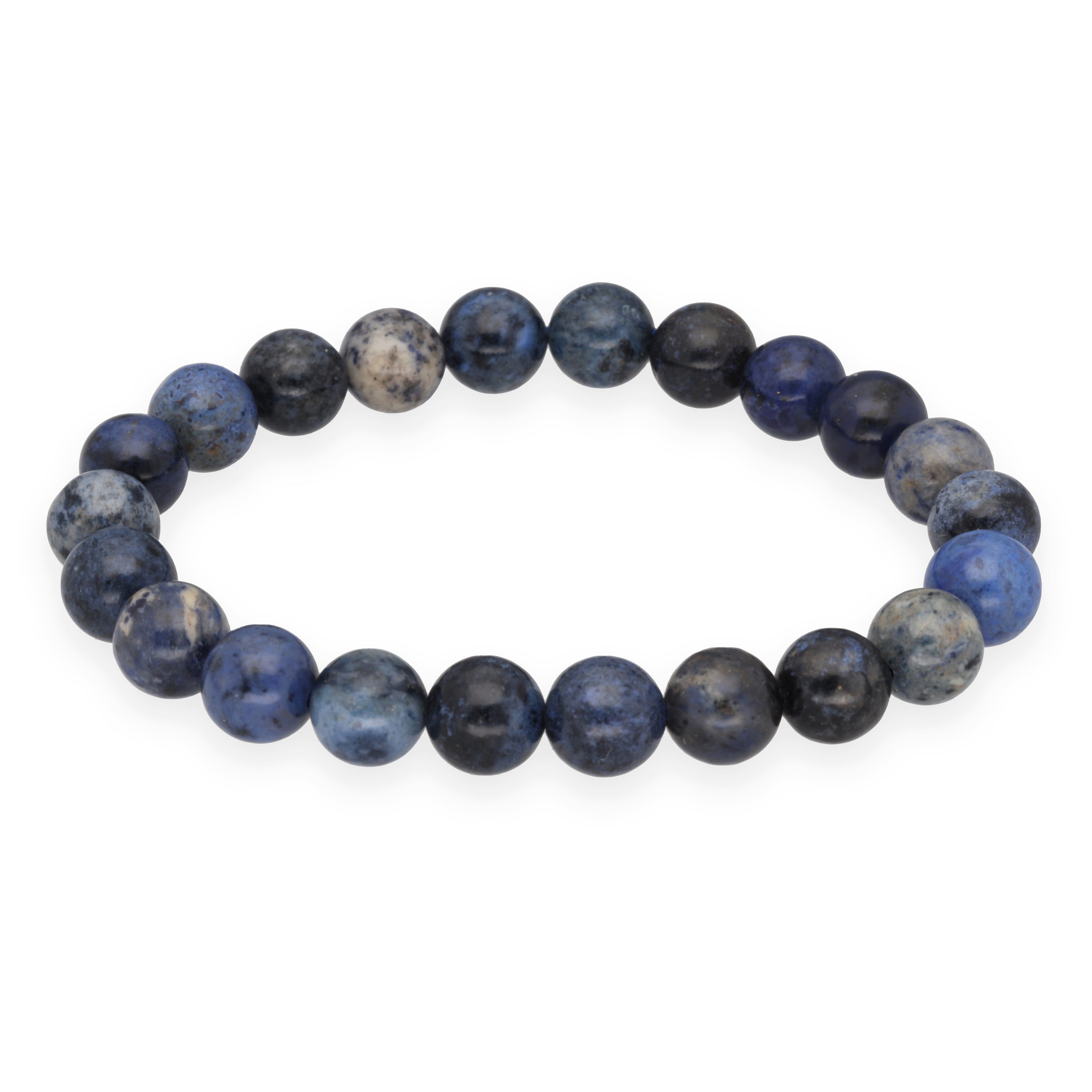 Armband Dumortierit Kugelarmband, 8 mm