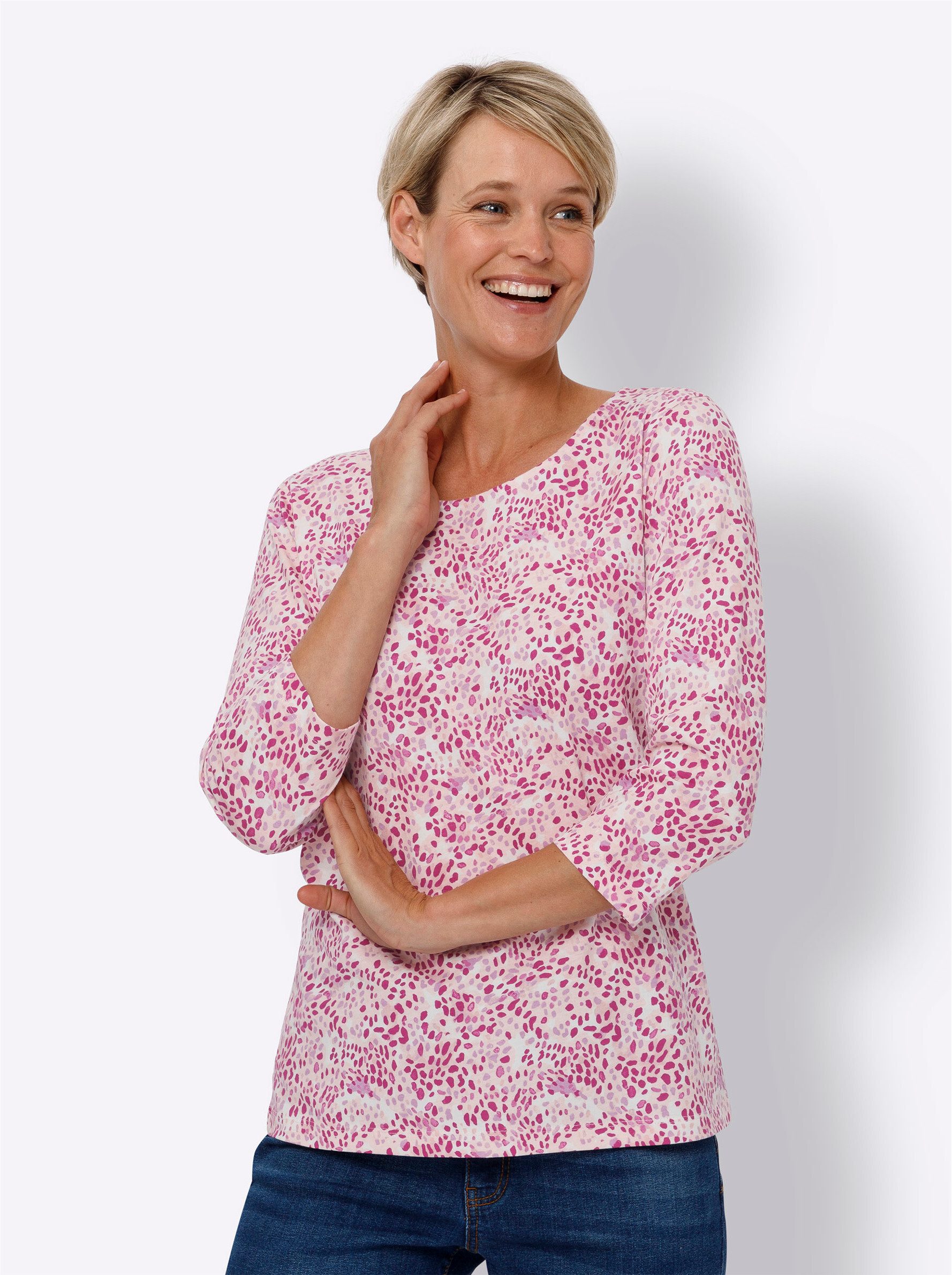 Sieh an! T-Shirt 3/4-Arm-Shirt . günstig online kaufen