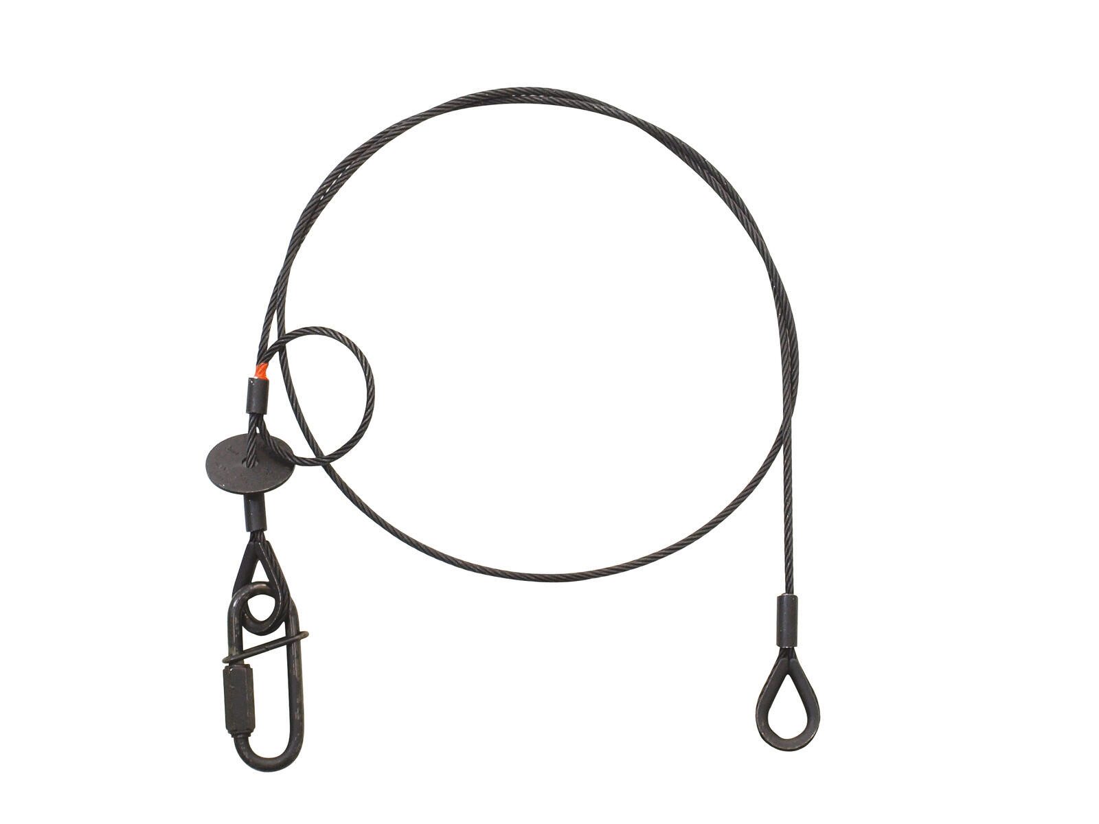 SAVEKING SAVEKING Sicherungsseil 3x1000 schwarz Drahtseil