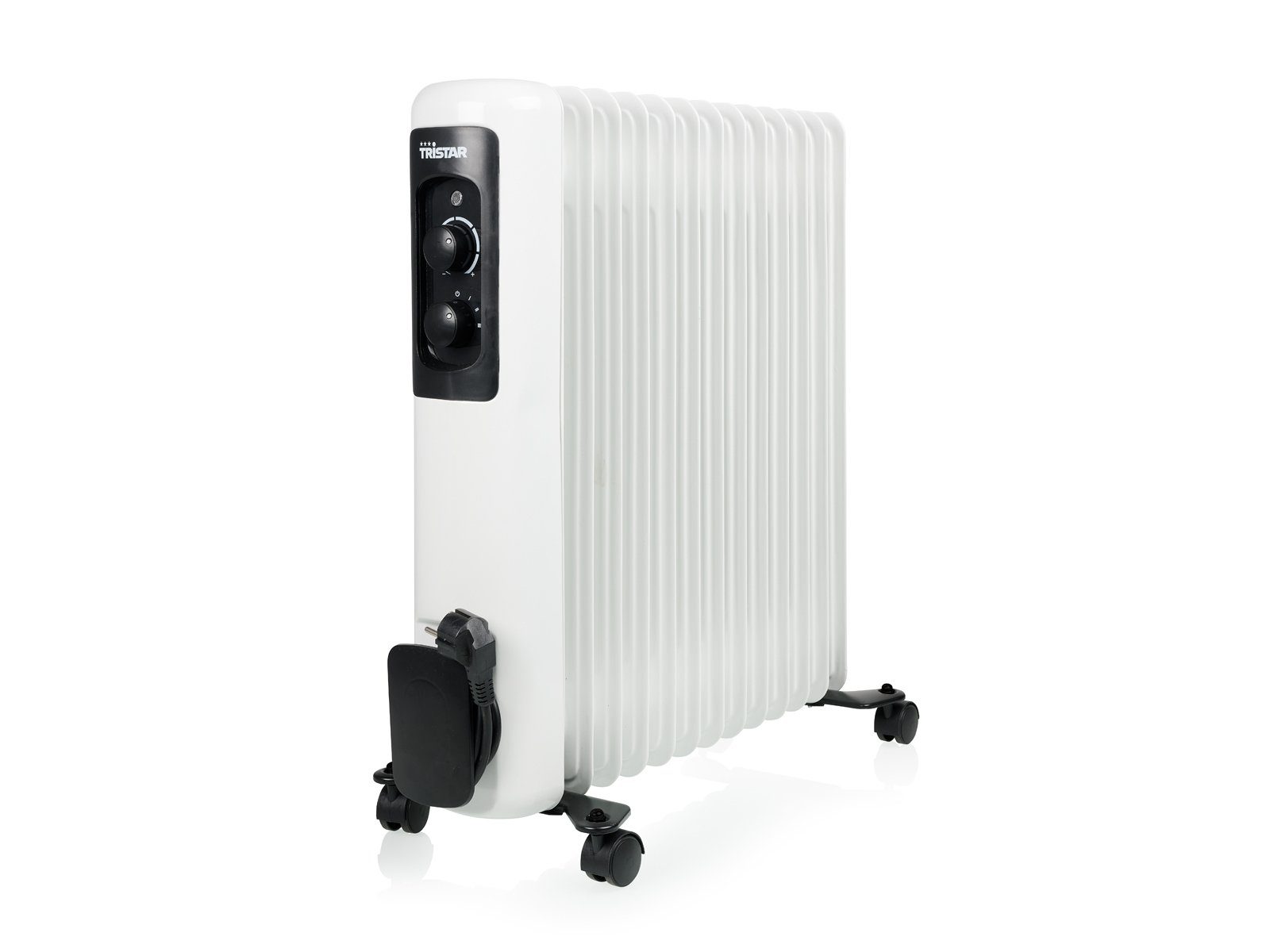 Tristar Ölradiator, 2500 W, Elektro Heizradiator leise 13 Elektroheizung Rippen Heizkörper mobile