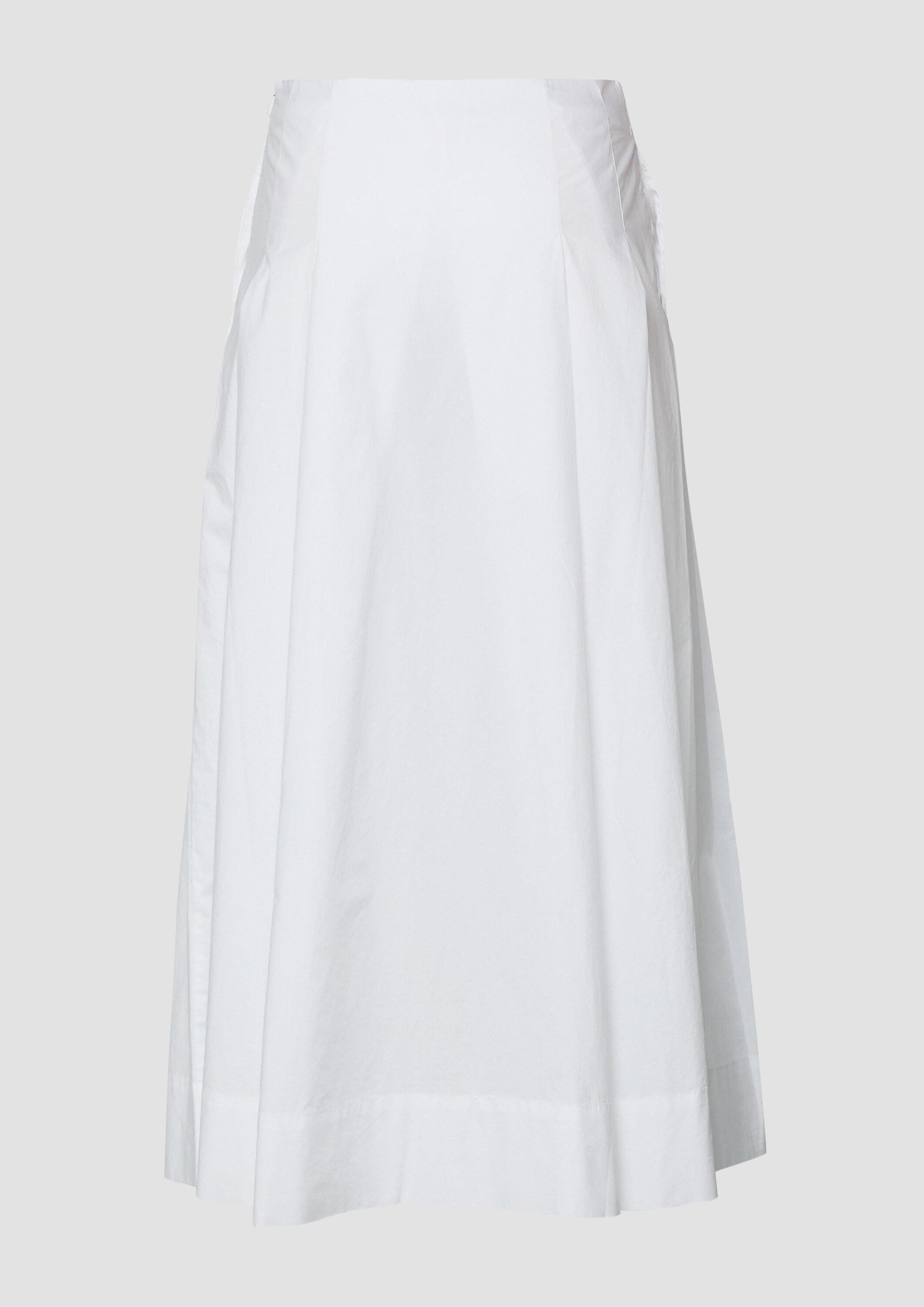 s.Oliver Midirock Rock Ausgestallter Midirock aus Popeline mit Faltendetails