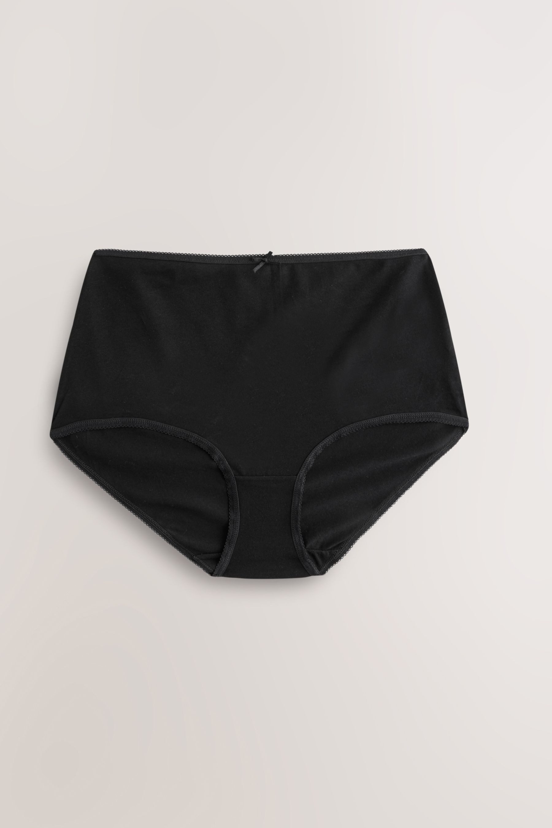 Next Taillenslip Baumwoll-Slips mit voller Bedeckung, 10er-Pack (10-St)