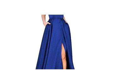 FIDDY Abendkleid Elegante Kleider, lange Ballkleider für Damen, eleganter Neckholder