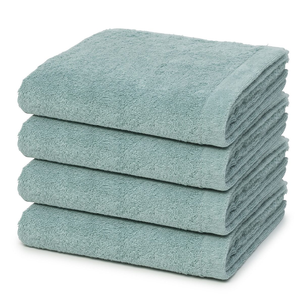 Cawö Handtuch Set Lifestyle, Walkfrottee (Spar-Set, 4-St), 4 X Handtuch im Set - Baumwolle - Saugstark