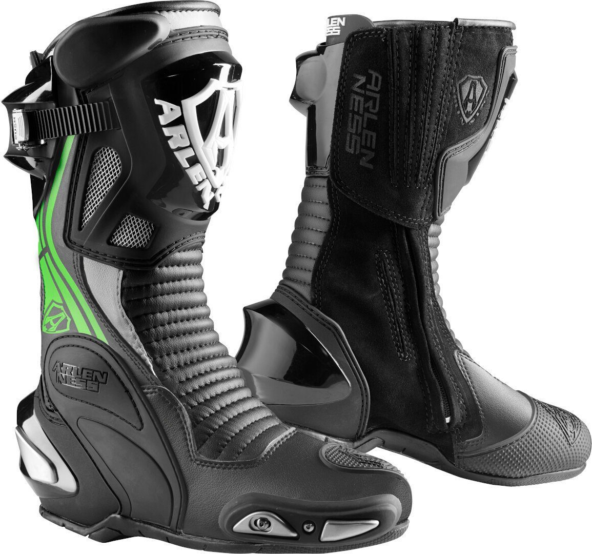 Arlen Ness Pro Shift 2 Motorradstiefel Motorradstiefel abriebfest