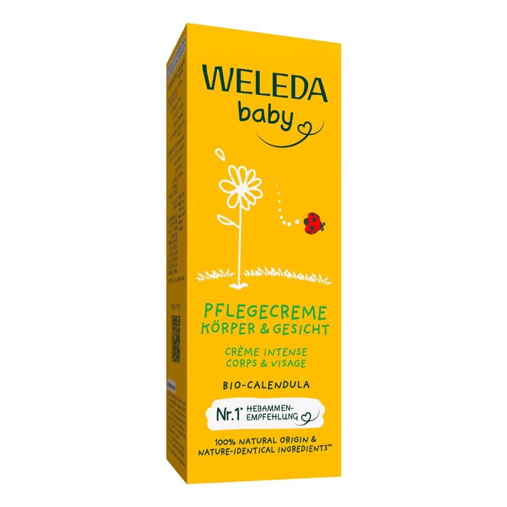 WELEDA Körpercreme Baby Calendula - Pflegecreme Körper & Gesicht 30ml