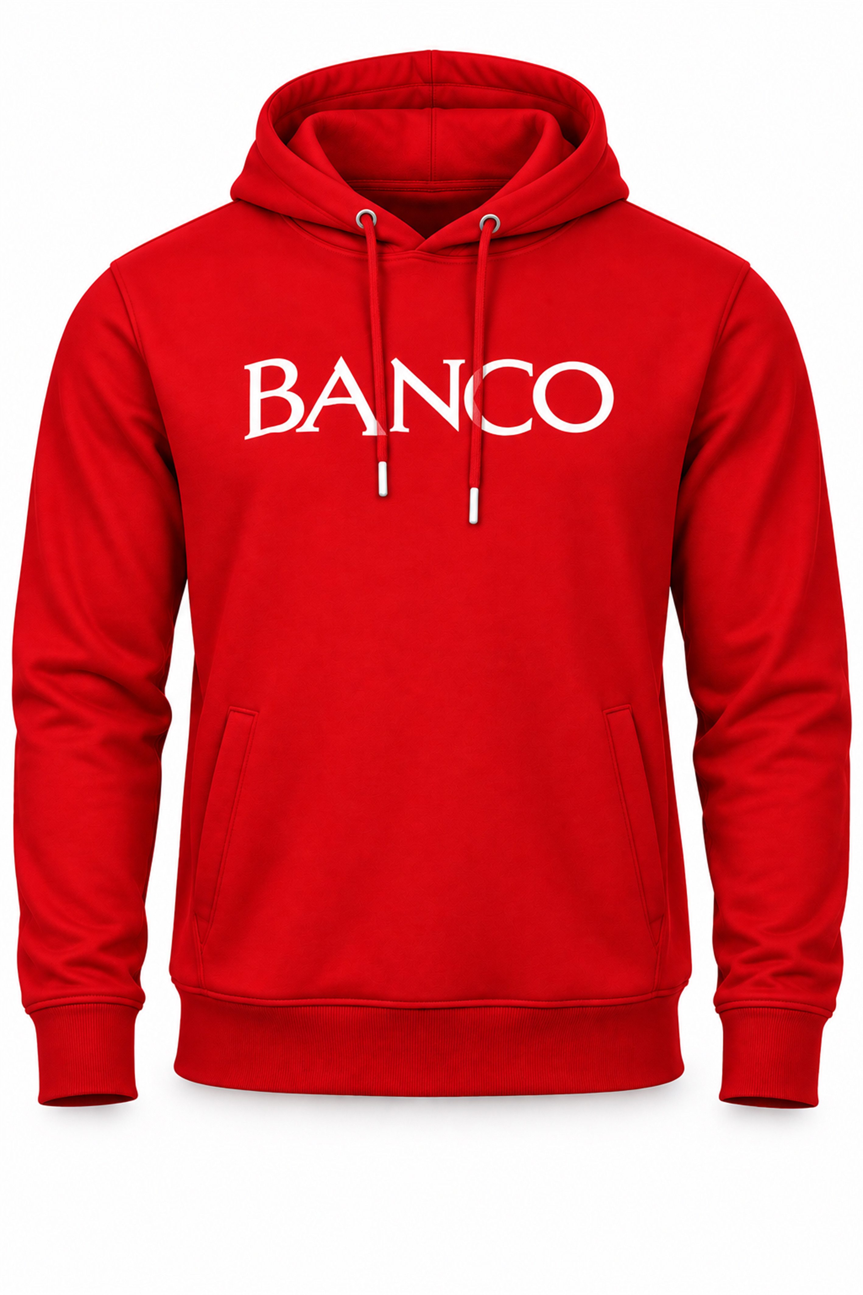 Banco Hoodie Kapuzenpullover »Pullover Kapuzenpullover mit BANCO Logo Hoodie« Logodruck vorne und hinten