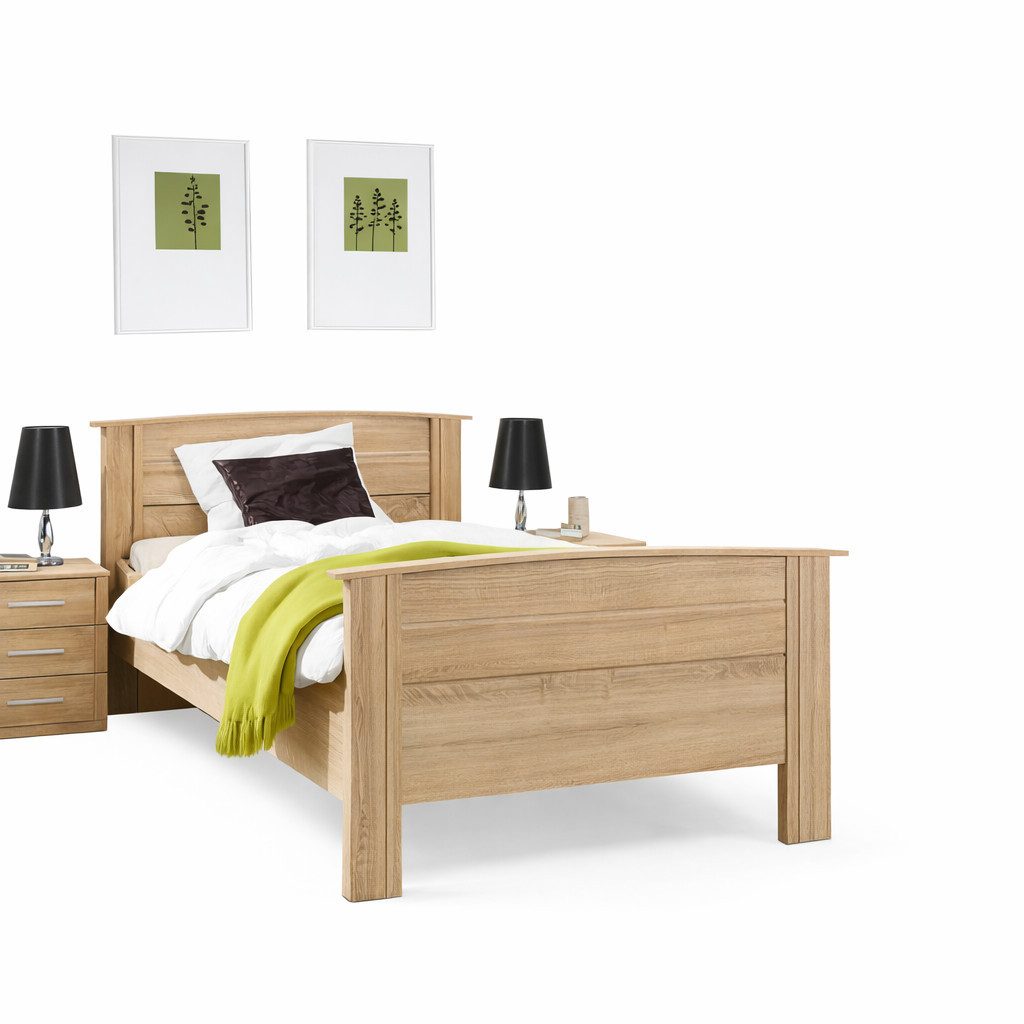 bv-vertrieb Schlafzimmer-Set Senioren-Schlafzimmer Kombination Eiche sonoma