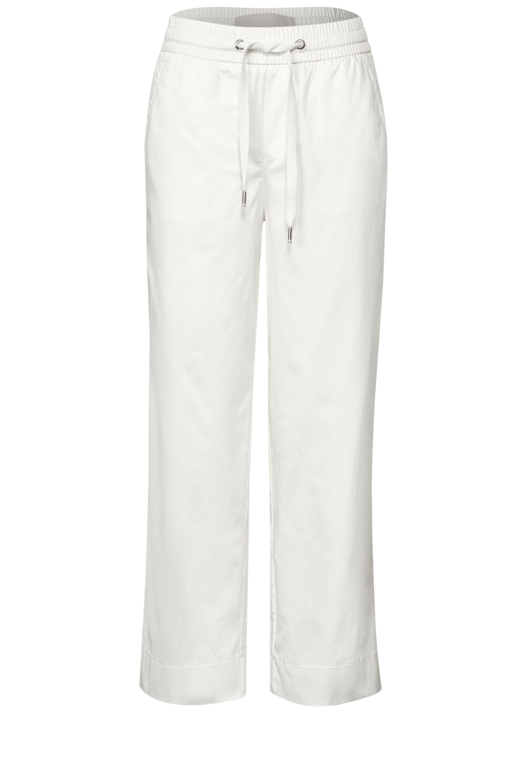 STREET ONE Stoffhose Sommerhose mit elastischem günstig online kaufen