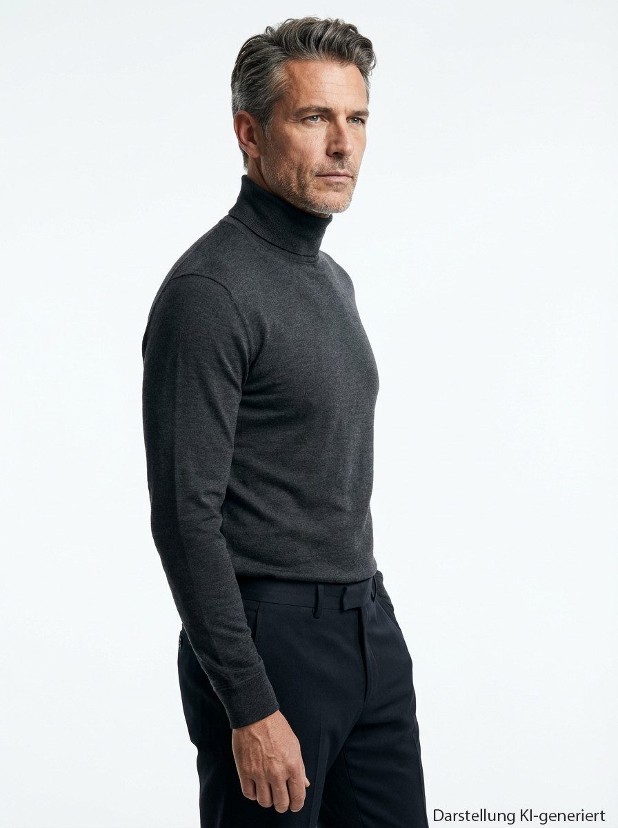 RAGMAN Longsleeve Basic aus feinstem Single-Jersey, hohe Formstbilität