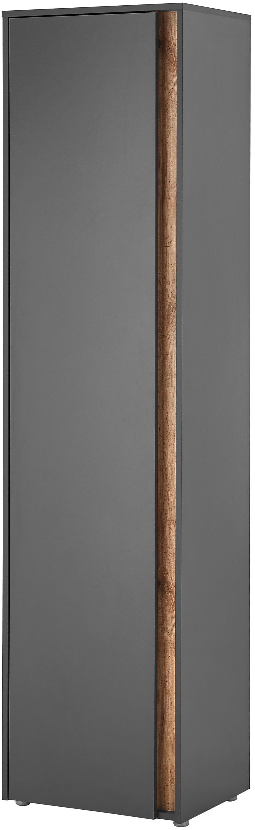 Home affaire Garderobenschrank GiRON/CiTY, moderner Schrank, Schuhschrank mit Stauraum 10 Fächer, modernes Design, Tür beidseitig montierbar, 50 cm breit