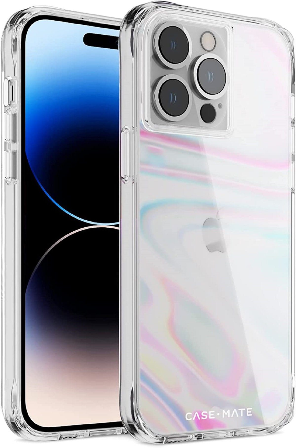 Case-Mate Handyhülle Soap Bubble, Bunte iPhone 14 Pro Max Hülle mit  Farbwechsel-Effekt, 3 m Fallschutz