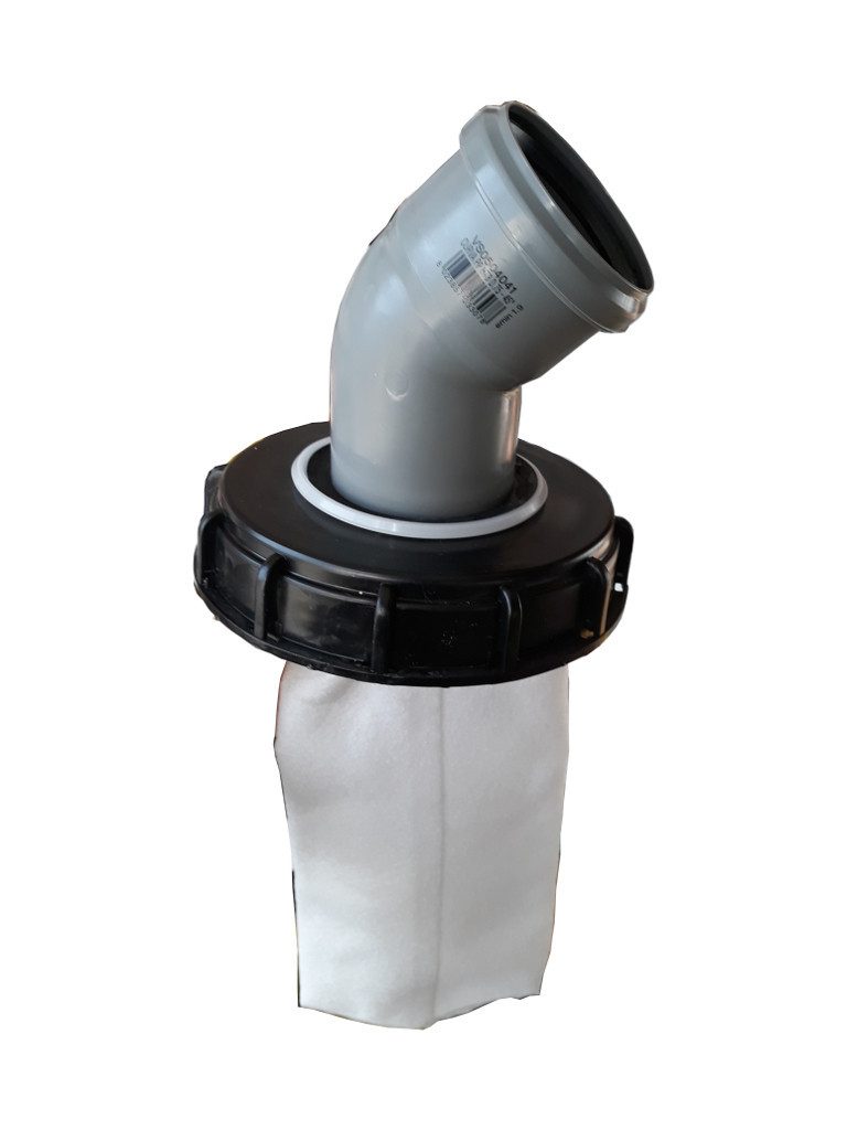 Voxtrade Regenwassertank DECKELFILTER SETs für IBC 1000L Container -verschiedene Varianten Maße, NYLON FILTER AUSWASCHBAR