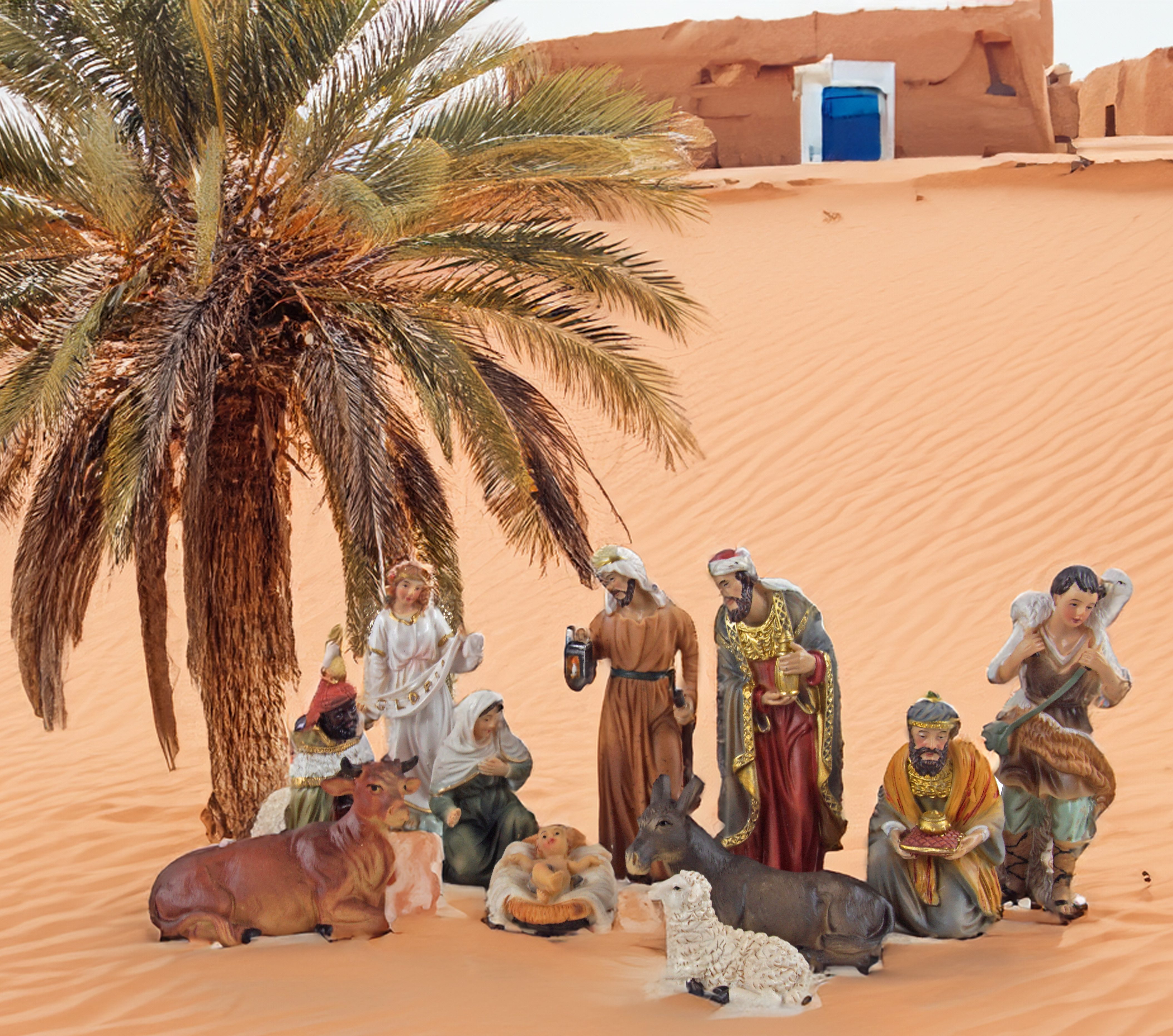 dekoprojekt Krippenfigur Orientalischer Krippenfigurensatz K 203 - ca. 10 c günstig online kaufen