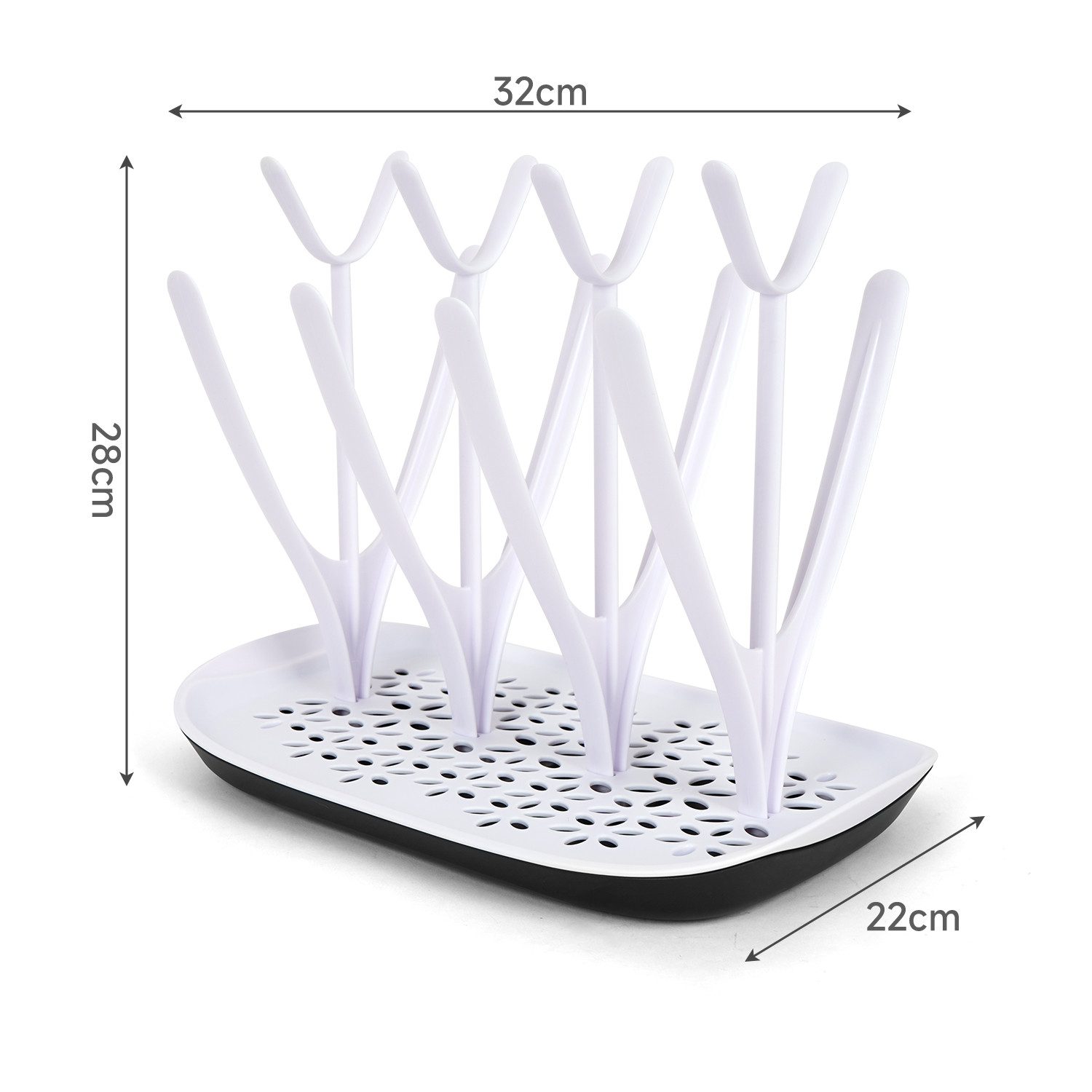 OSTWOLKE Trockenständer Abtropfgestell Babyflaschen Babyflaschen Babyflaschenhalter