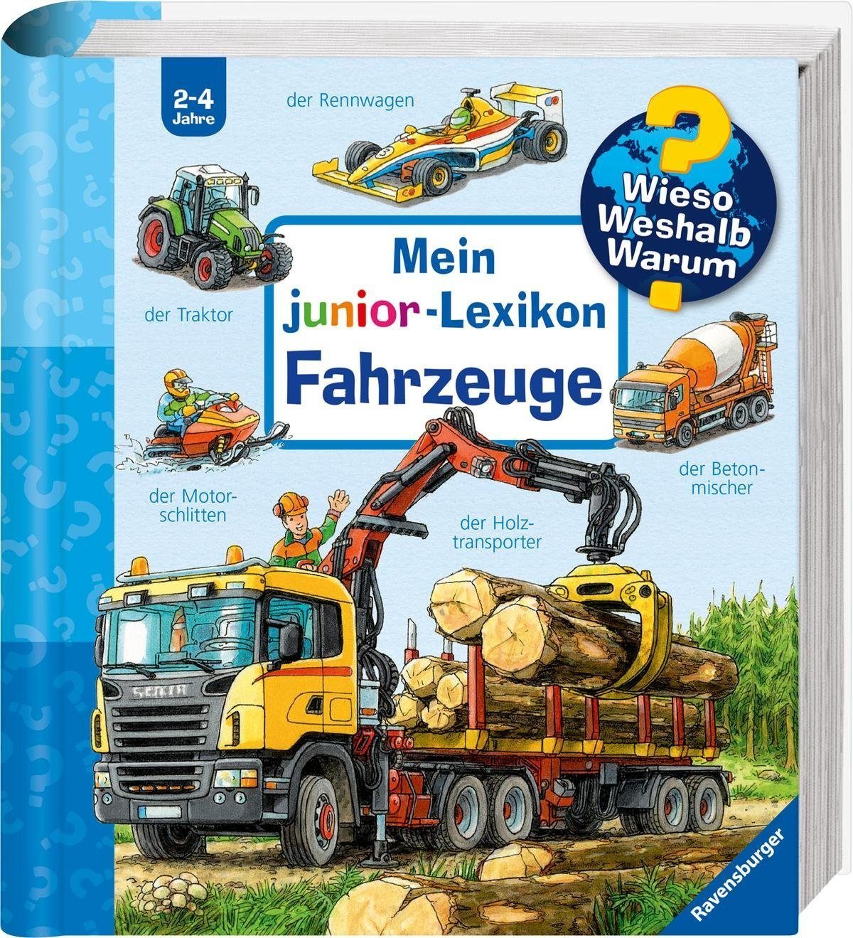 Ravensburger Buch Mein junior-Lexikon: Fahrzeuge - Wieso? Weshalb? Warum?, Made in Europe