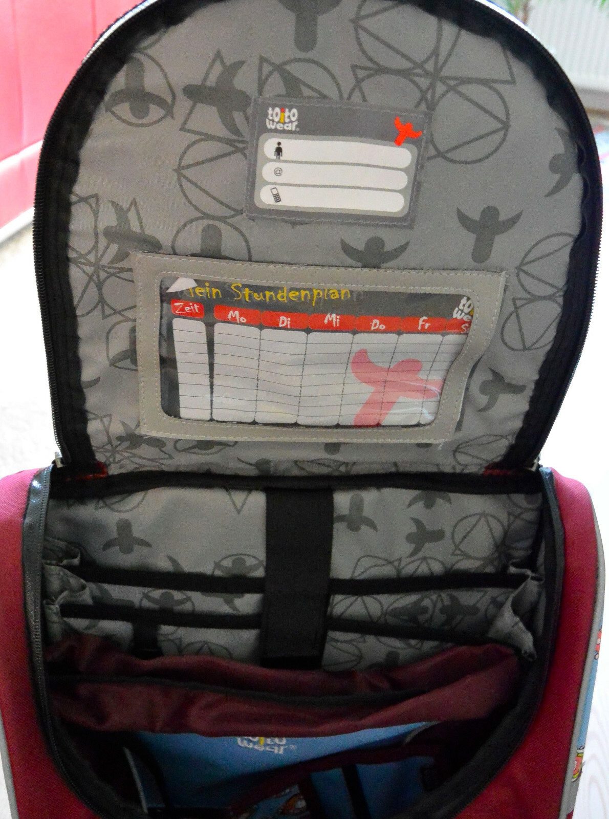 ARTRA Schulranzen Schulranzen Set Frisky Blau Schulrucksack Sportrucksack Rucksack (5-tlg)