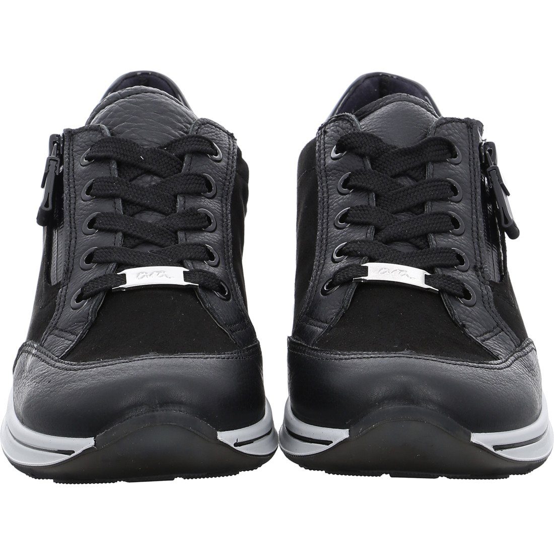 Damen 046738 Ara - Schnürschuh Schuhe, Ara Leder schwarz Osaka Schnürschuh
