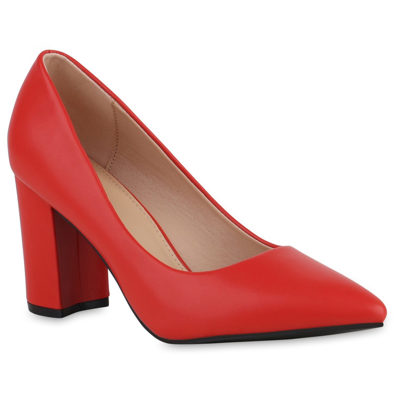 HILL 840683 Schuhe Rot Pumps VAN