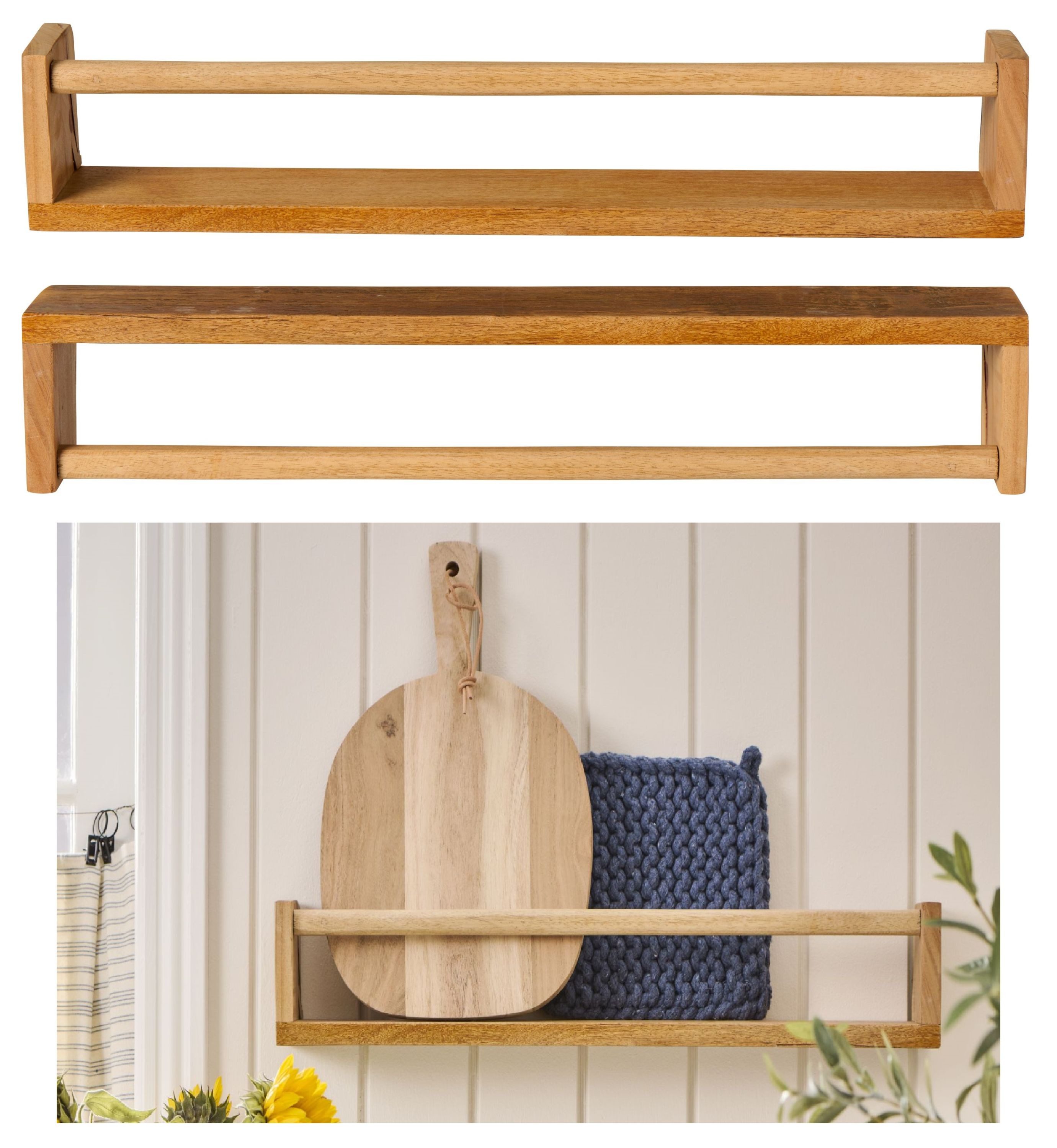 Ib Laursen Wandregal Ib Laursen 1x Wandregal Drehbar Querstange oder Vorder günstig online kaufen