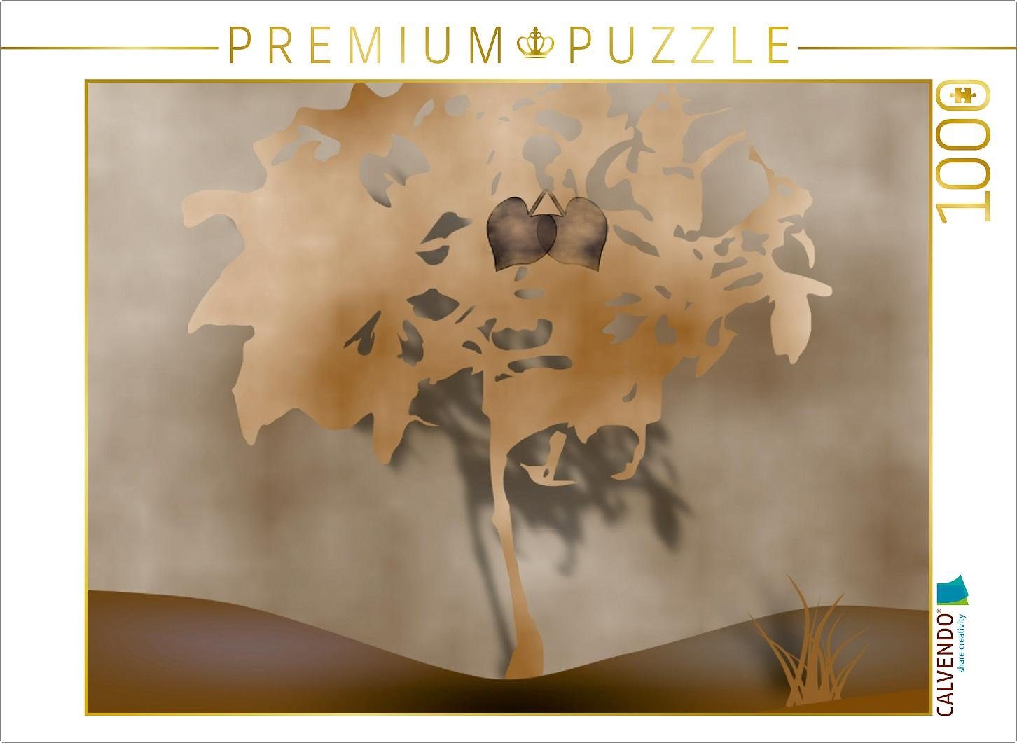 CALVENDO Puzzle »CALVENDO Puzzle Schattenwurf 1000 Teile Lege-Größe 64 x 48  cm Foto-Puzzle Bild von Anke Brehm«, 1000 Puzzleteile