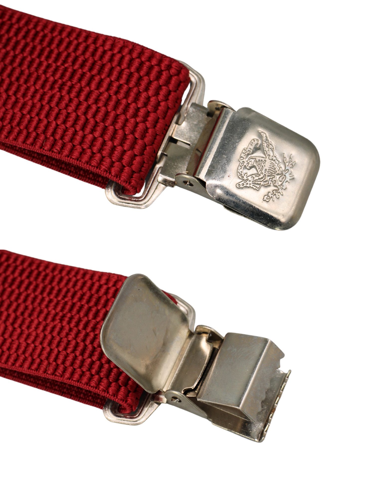 ANTALUX Hosenträger Y-Form – Elastisch & Verstellbar - Breite 4 cm, mit Metallclips 14 verschiedene Farben