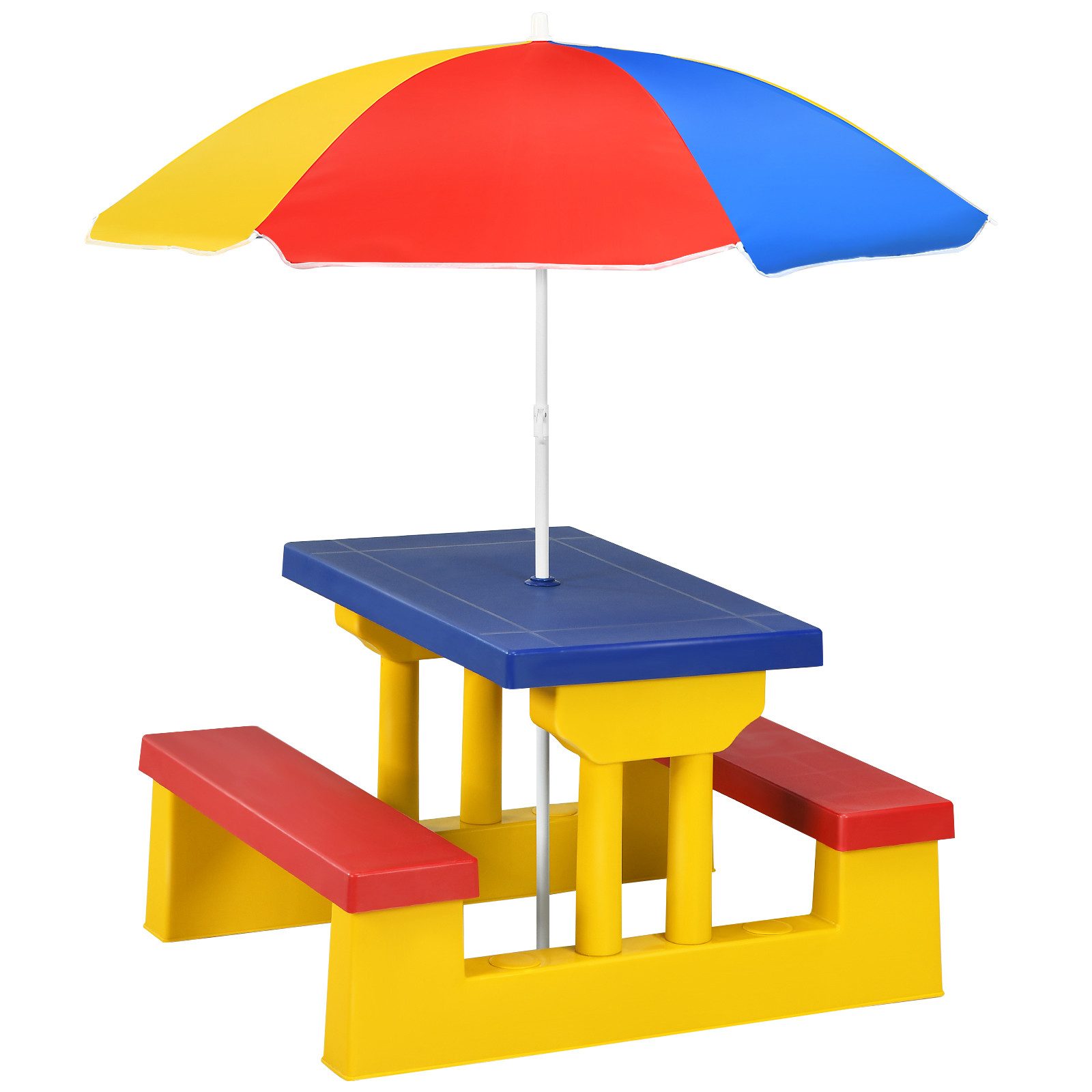 KOMFOTTEU Kindersitzgruppe Picknickset, (Set), aus PP-Material