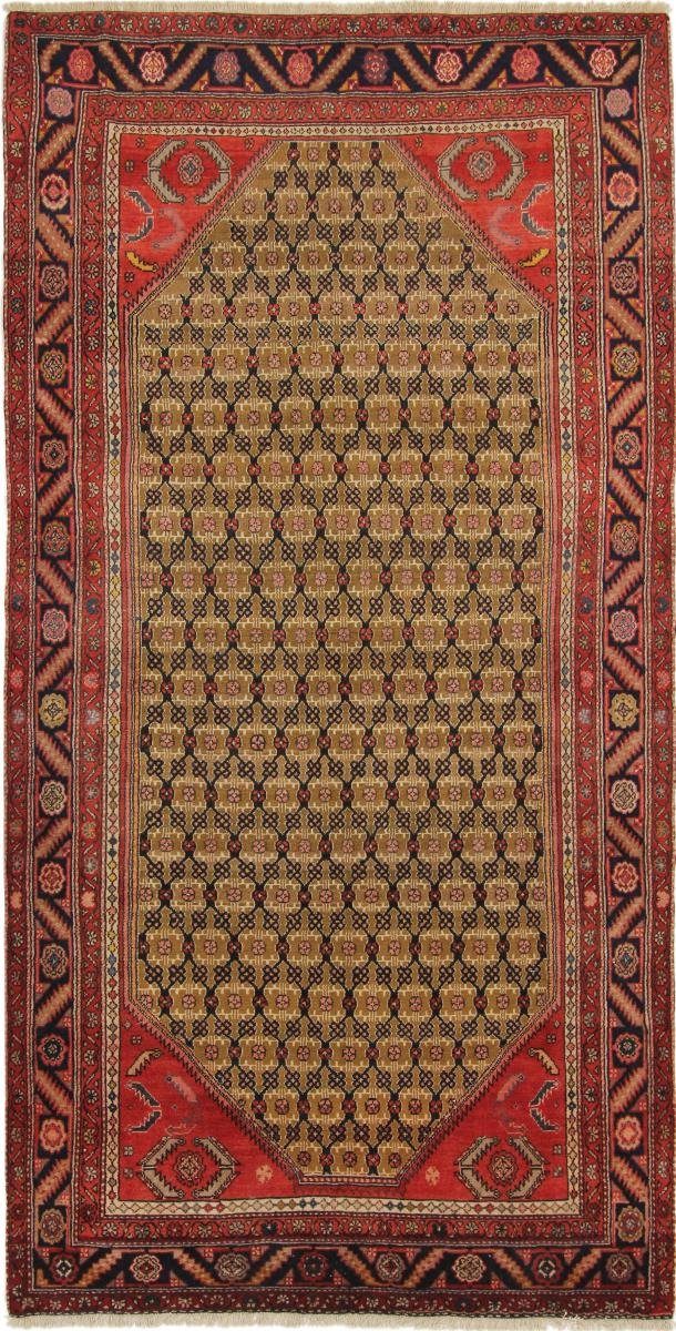 Orientteppich Koliai 153x311 Handgeknüpfter Orientteppich / Perserteppich Läufer, Nain Trading, rechteckig, Höhe: 12 mm
