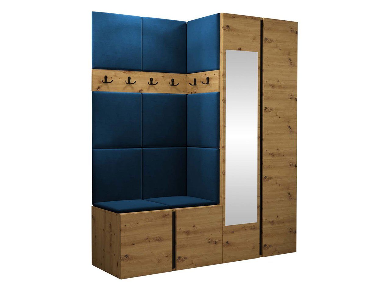 MIRJAN24 Garderoben-Set Orion XII, (Komplett-Set, Schrank, günstig online kaufen