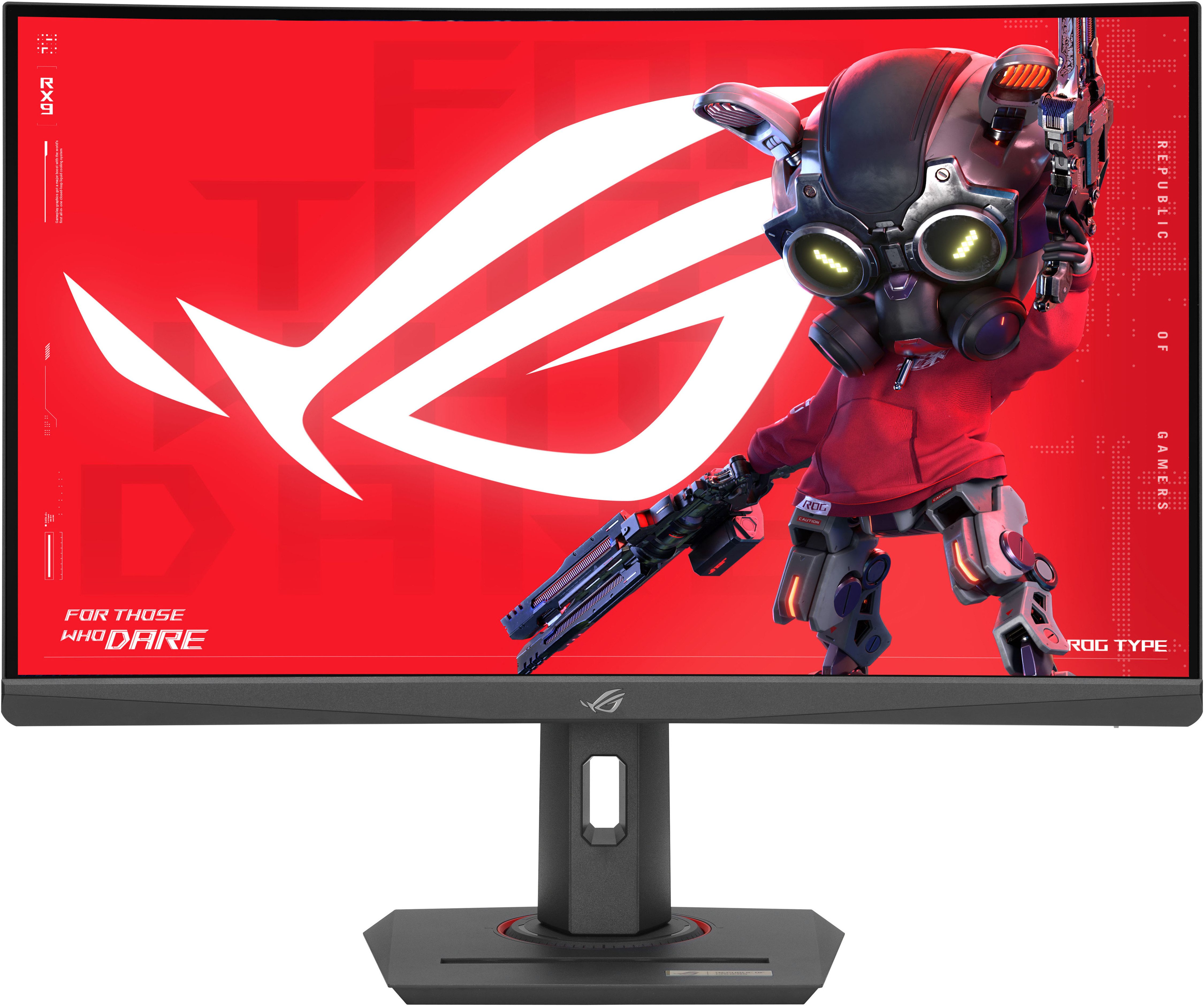 Asus XG27WCMS Curved-Gaming-Monitor (69 cm/27 ", 2560 x 1440 px, Quad HD, 1 ms Reaktionszeit, 280 Hz, Fast VA)