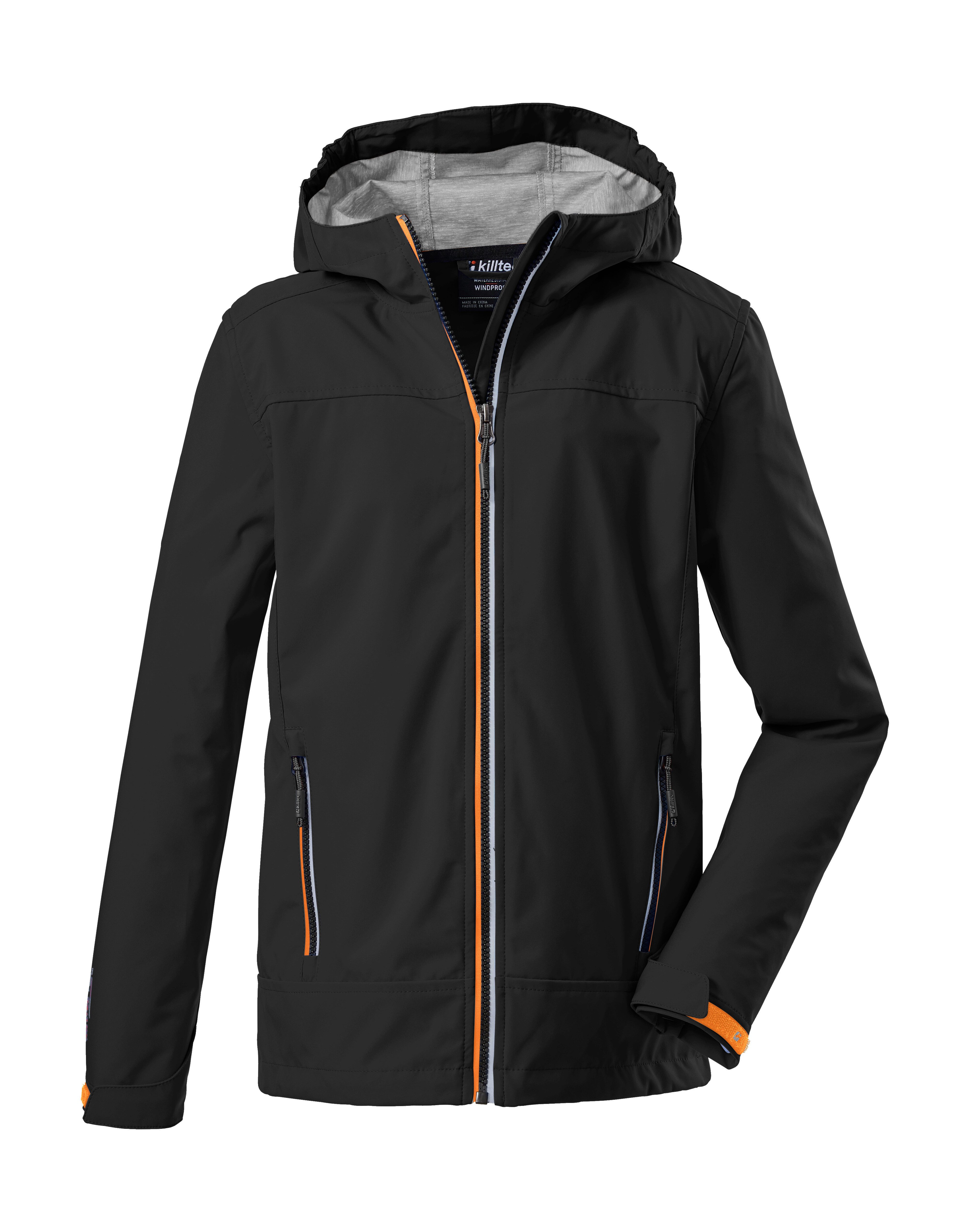 Killtec Softshelljacke Adjero Jr black | Übergangsjacken