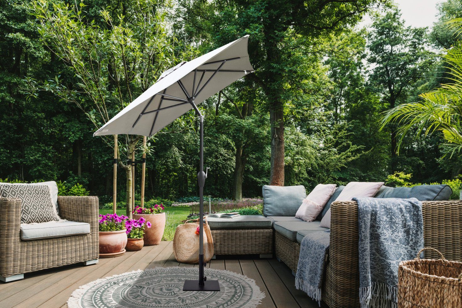 Primaster Balkonschirm Primaster Balkonschirm Florenz taupe, 140 x 210 cm