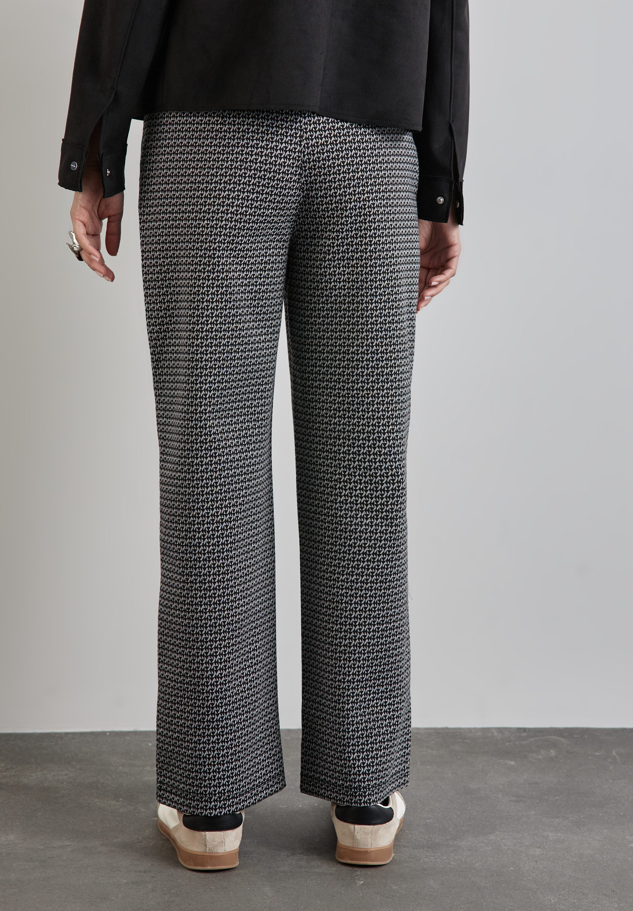 STREET ONE Stoffhose, High Waist günstig online kaufen