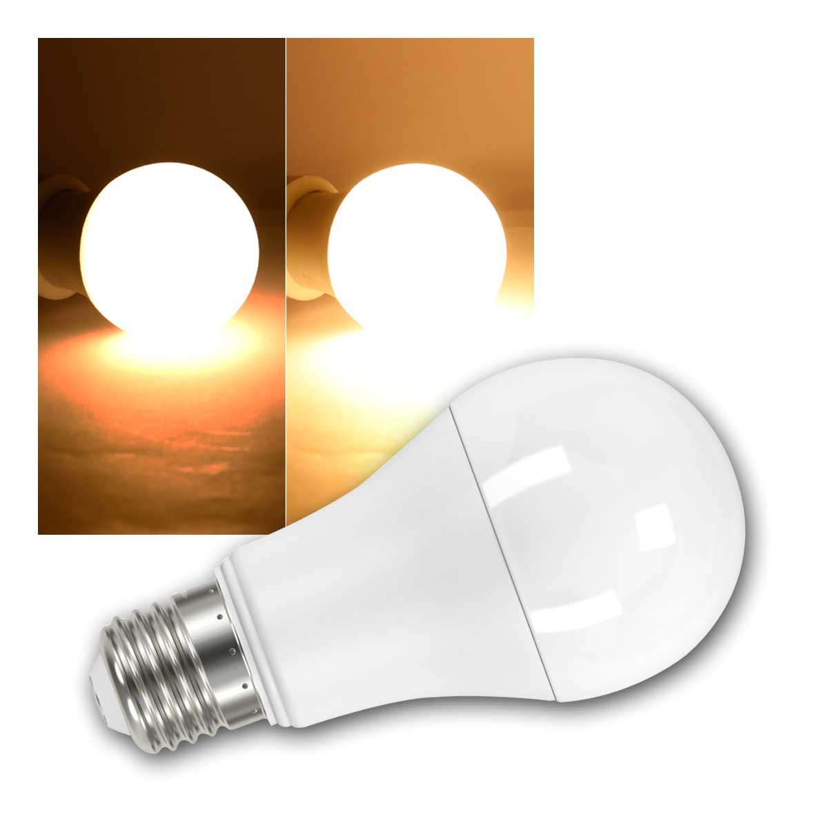 Kanlux LED-Leuchtmittel E27 Birne "IQ-LEDDIM A60 10,5W-WW" 1060lm 220°, warmweiß