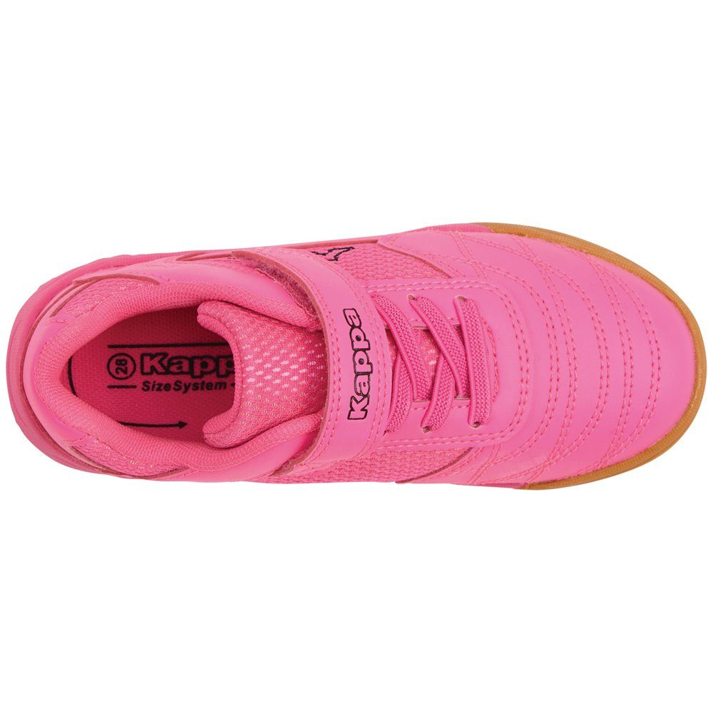 Hallenschuh für ideal Schulsport den Kappa pink-black