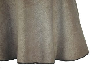 dunkle design A-Linien-Rock »Fleece 57cm« elastischer Bund