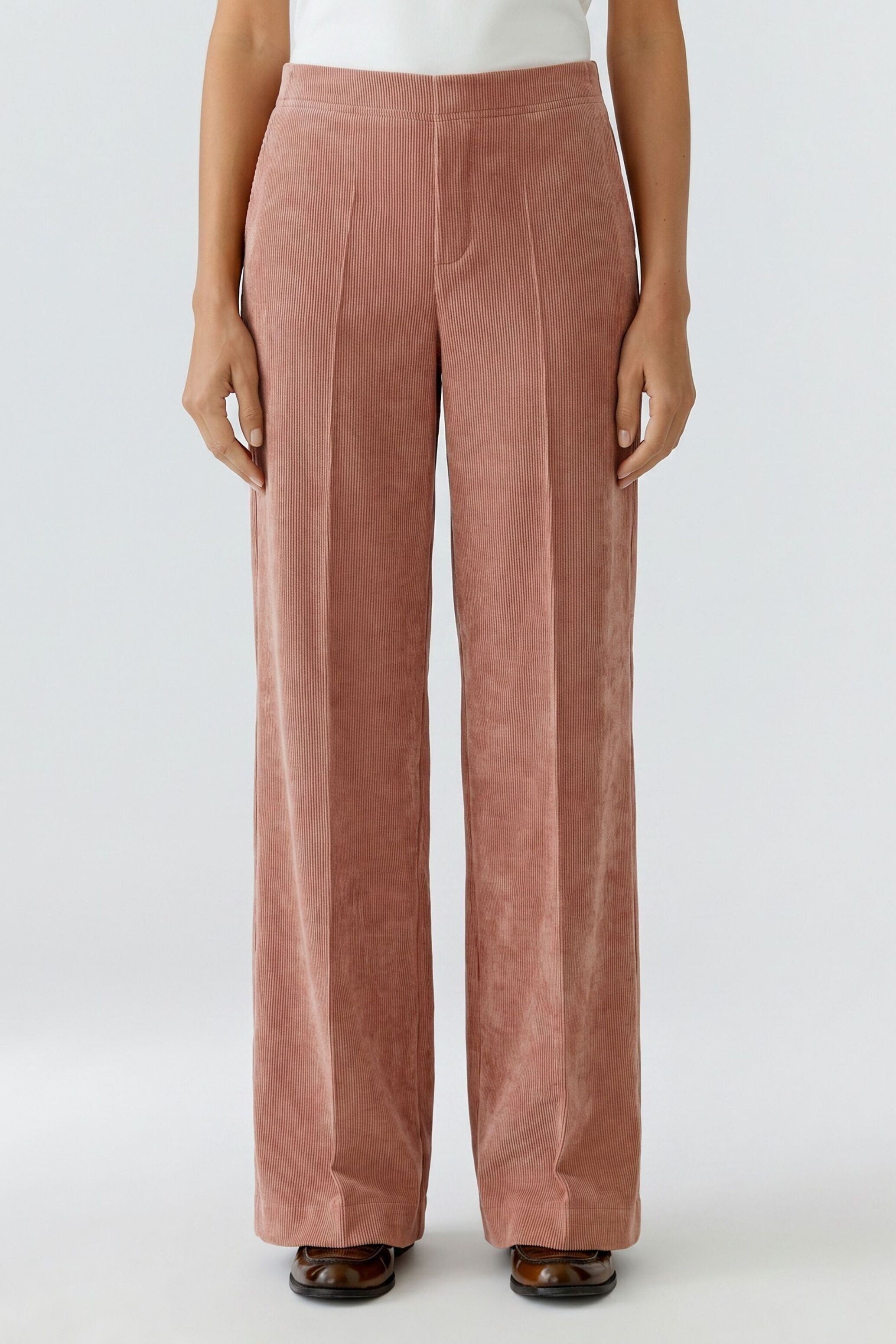Oui Stoffhose Flared Fit