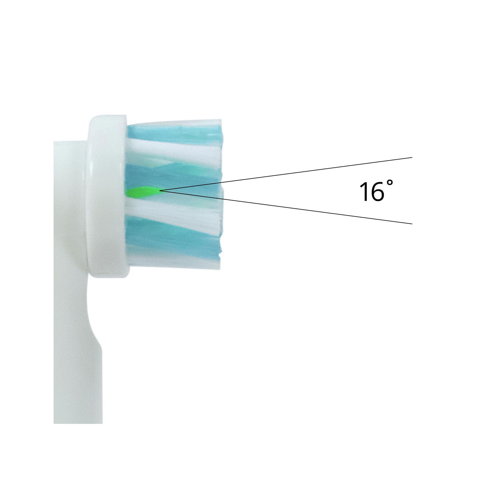 Scanpart Aufsteckbürsten Aufsteckbürsten Cross Clean 6 Stück 3304000020