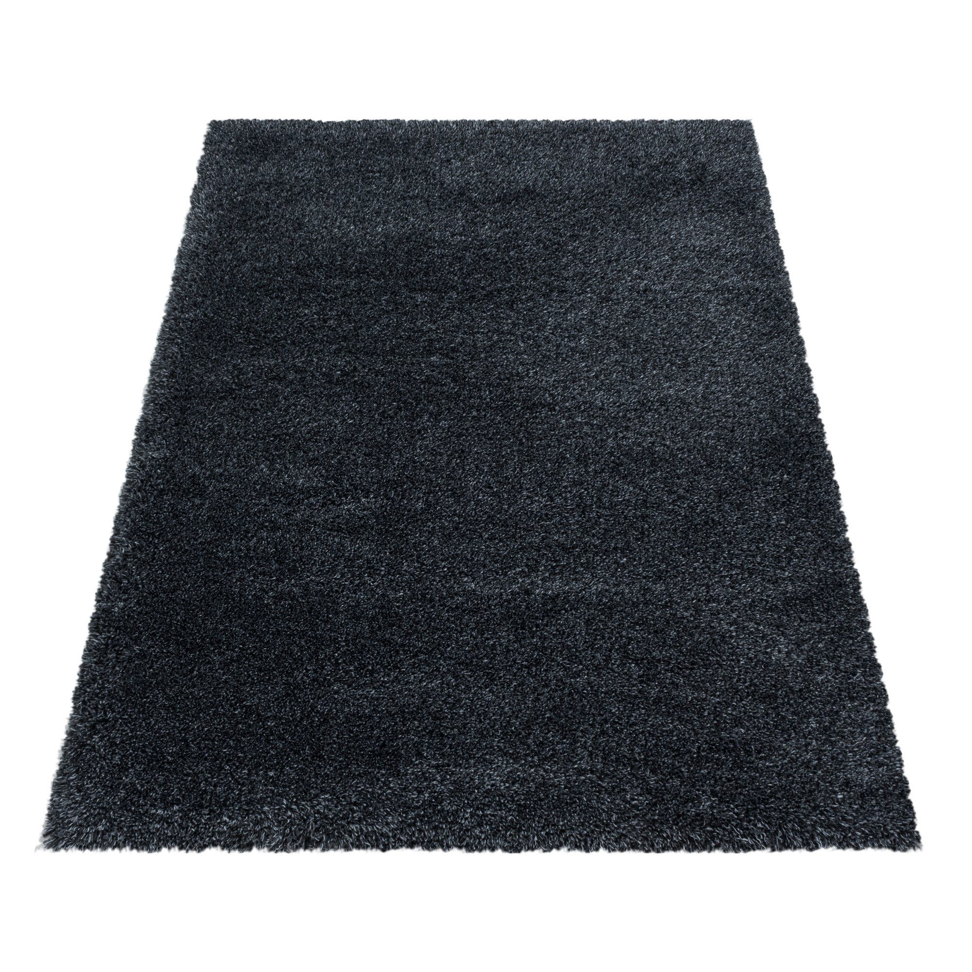 Carpettex Hochflor-Teppich Unicolor - Einfarbig, Läufer, günstig online kaufen