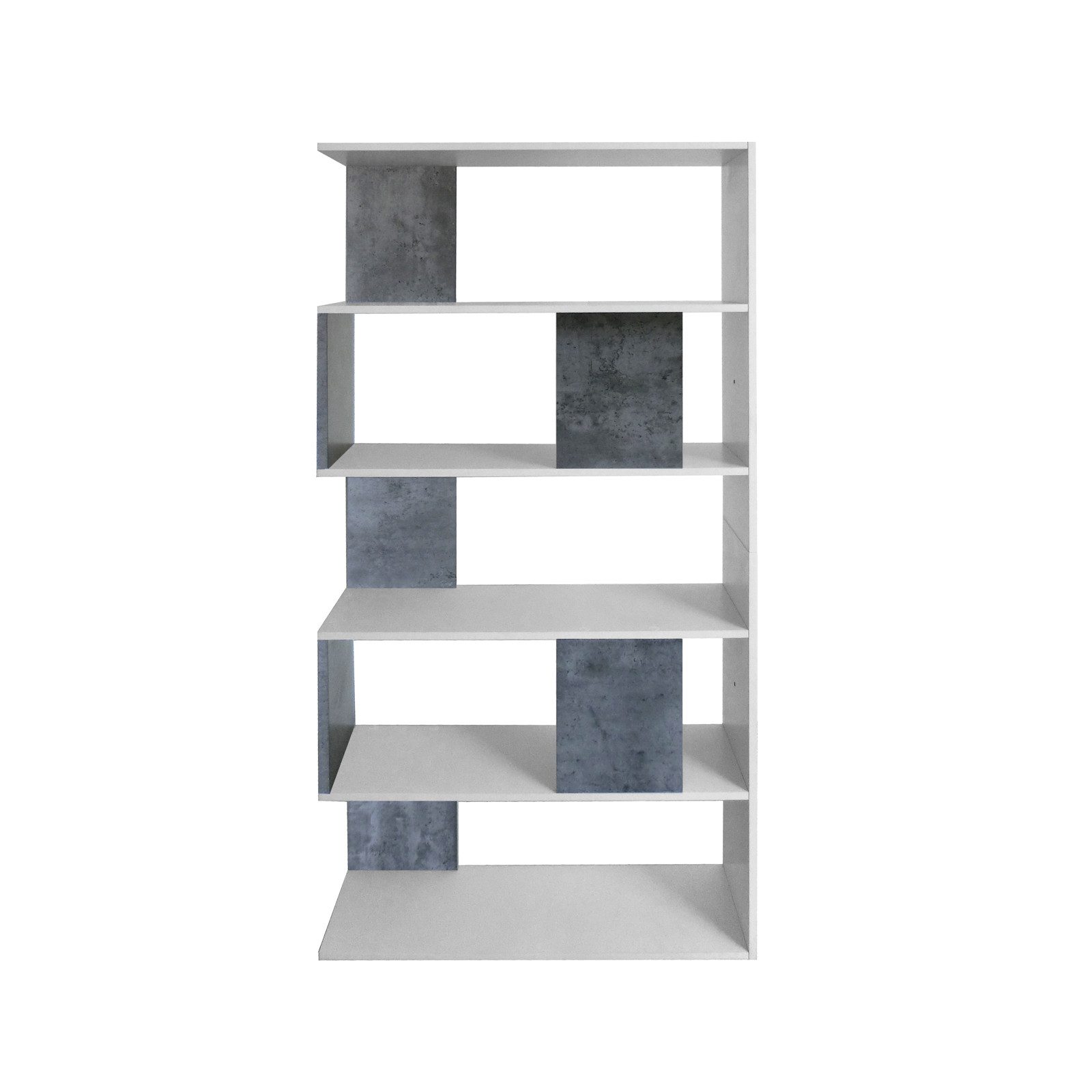 HTI-Living Standregal Standregal Lisa Beton-Weiß, Stück 1-tlg., Raumteiler günstig online kaufen