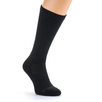 Hirschthal Funktionssocken 2, 4, 8 Paar Funktionssocken Sportsocken Socken Schwarz (2-Paar) Atmungsaktiv