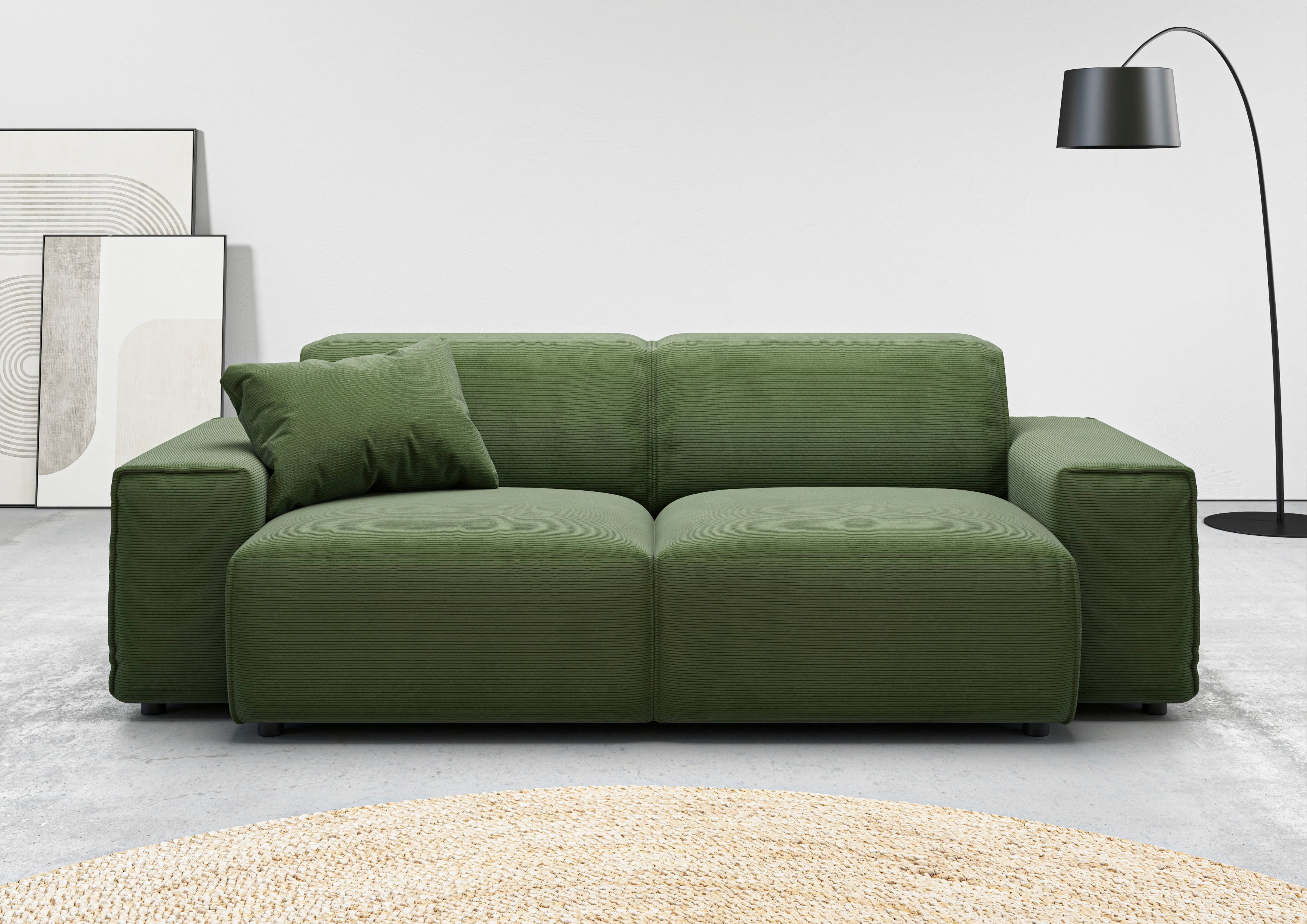 andas 2,5-Sitzer "Glimminge auch in Breitcord, Feincord + Easy care-Bezug", günstig online kaufen