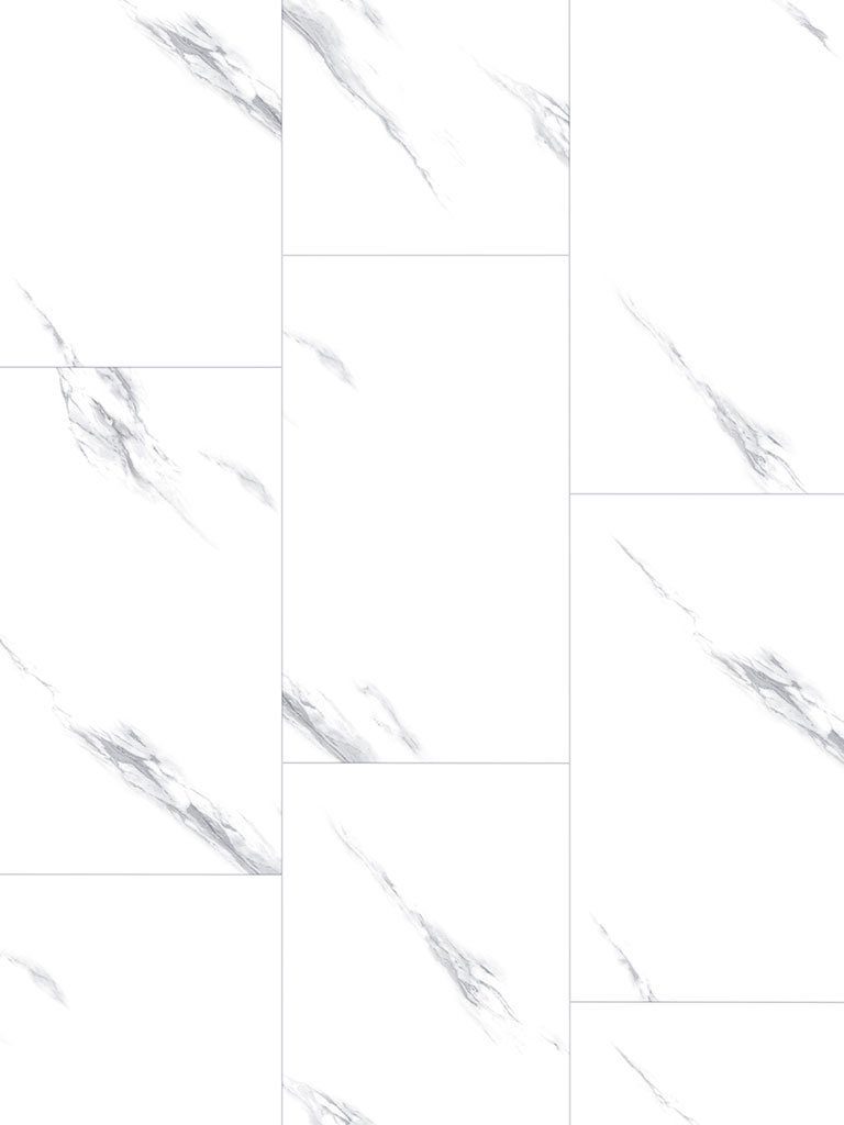 Stilewo Vinylboden 1 m2 Klick-Vinyl Fliese XL inkl. Trittschalldämmung, Fußbodenheizung geeignet, XL Format