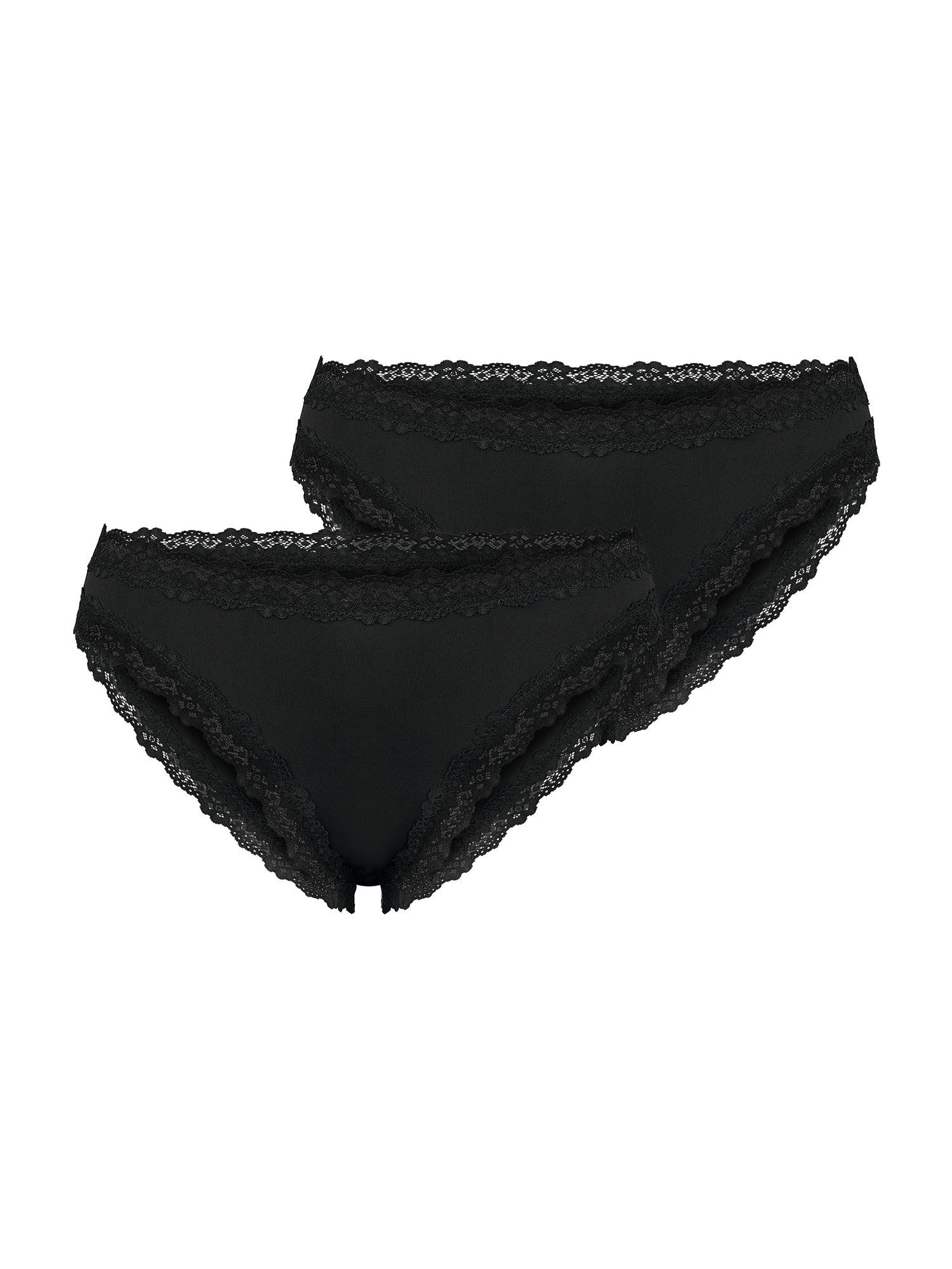 Nur Die Panty Invisible Seamless Lace (2-St) Pantyslip, Boyshort, Unterwäsche