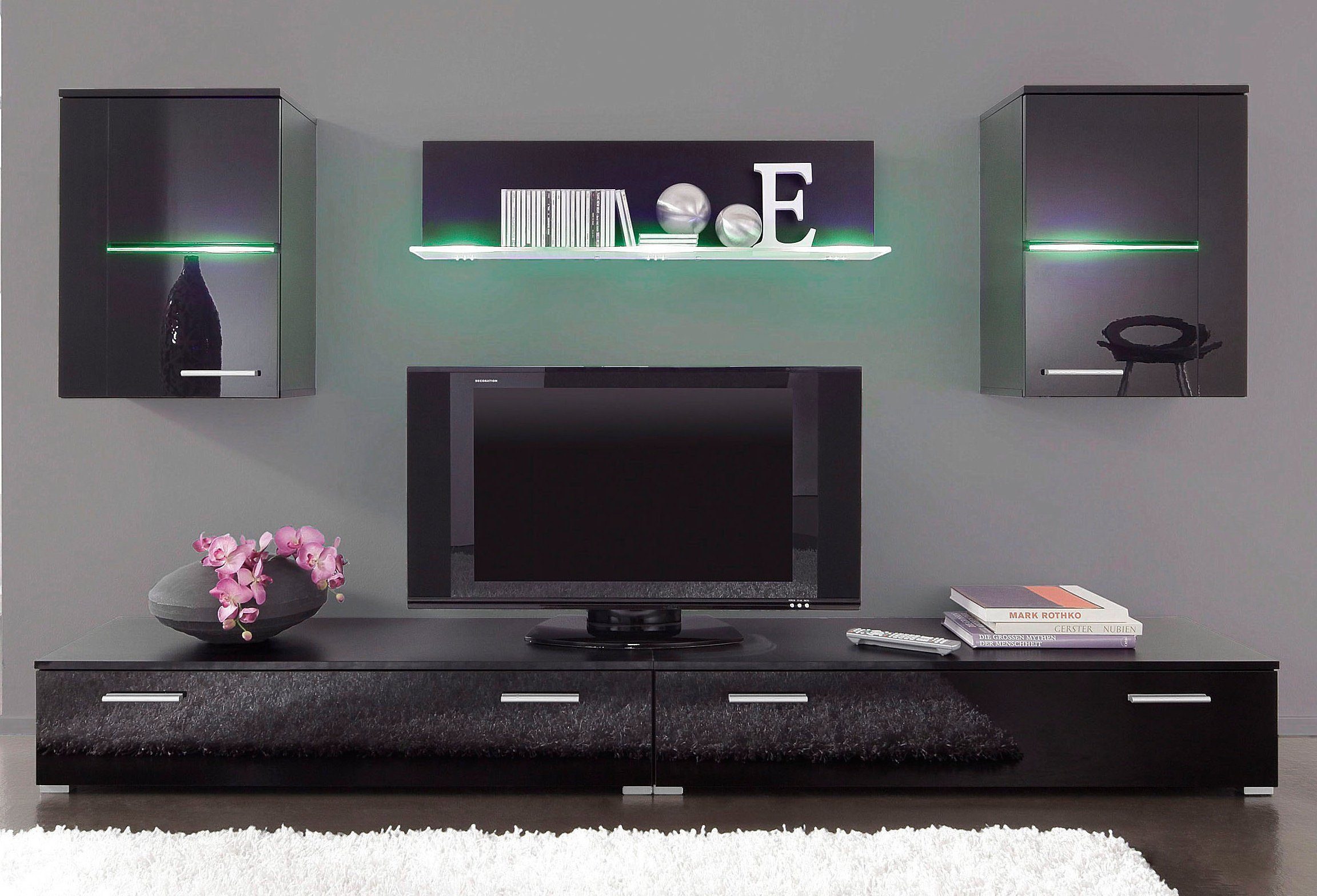 Höltkemeyer Wohnwand Flame, (Set, 5-St) günstig online kaufen