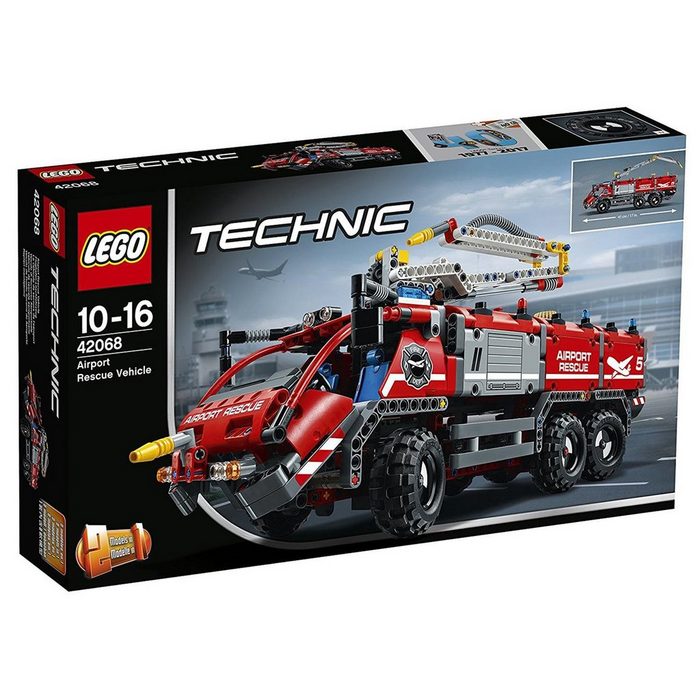 LEGO® Spielbausteine 42068 Technic Flughafen-Löschfahrzeug