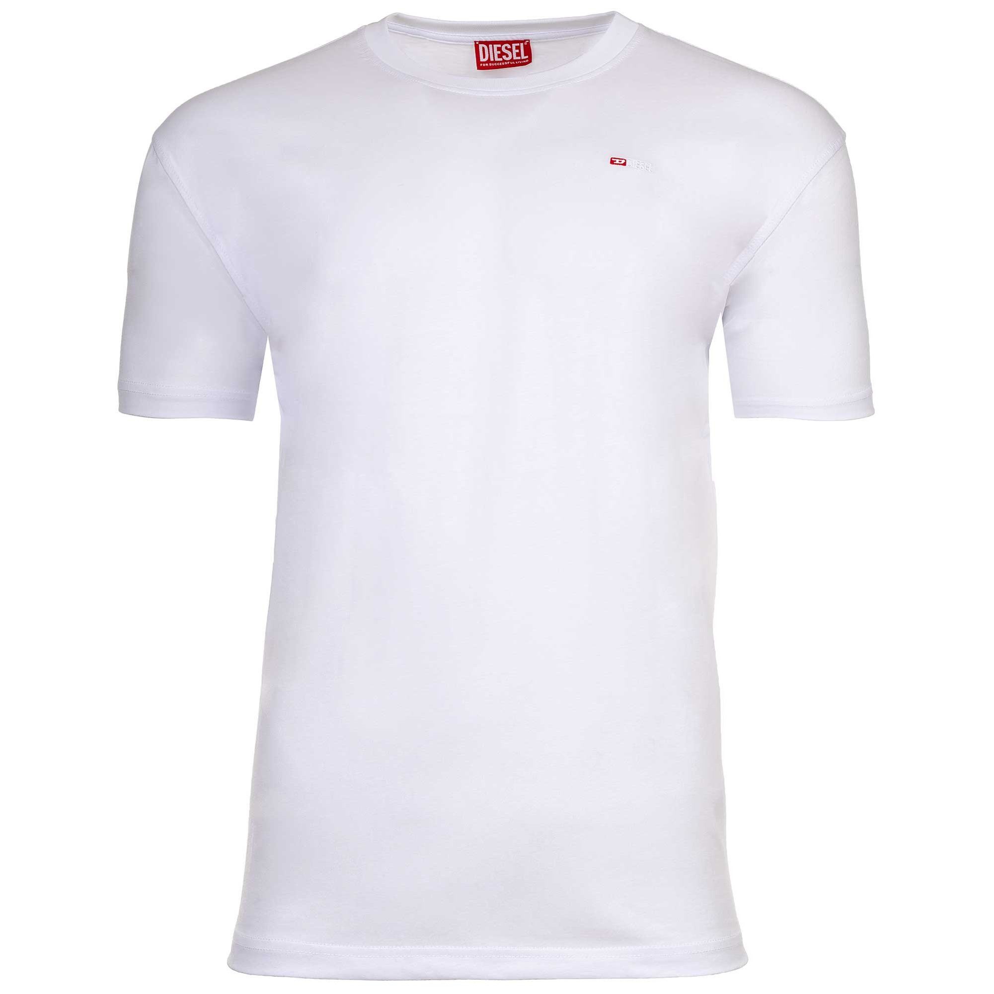 Diesel T-Shirt Herren T-Shirt 1er Pack Baumwolle T-NORM-MICRODIV (Packung, 1er Pack)