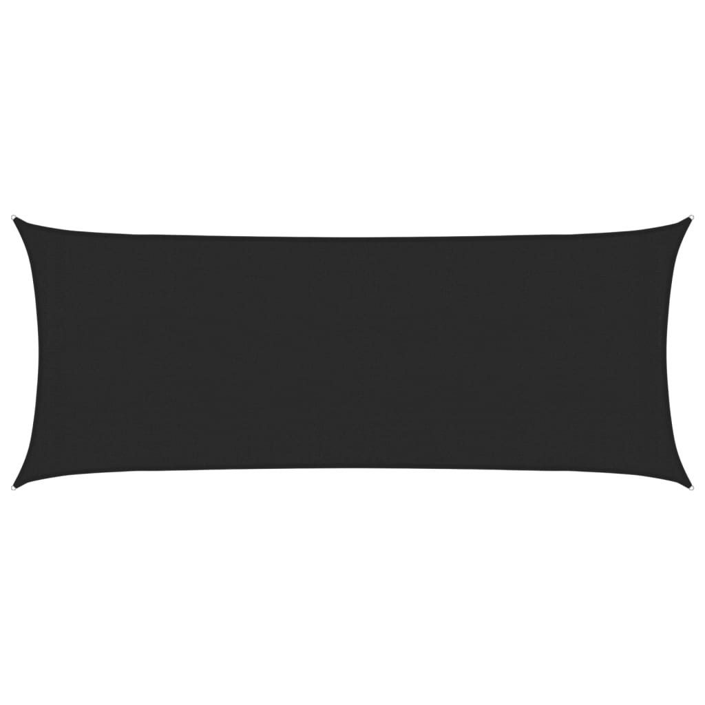Sonnensegel Sonnensegel 160 g/m² Schwarz 2x4,5 m HDPE