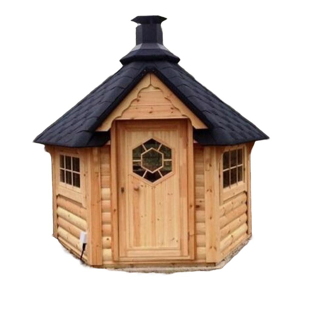 Grillkota Grillkabine Grillhaus Haus Garten Grillkota Größe 3-5 Personen